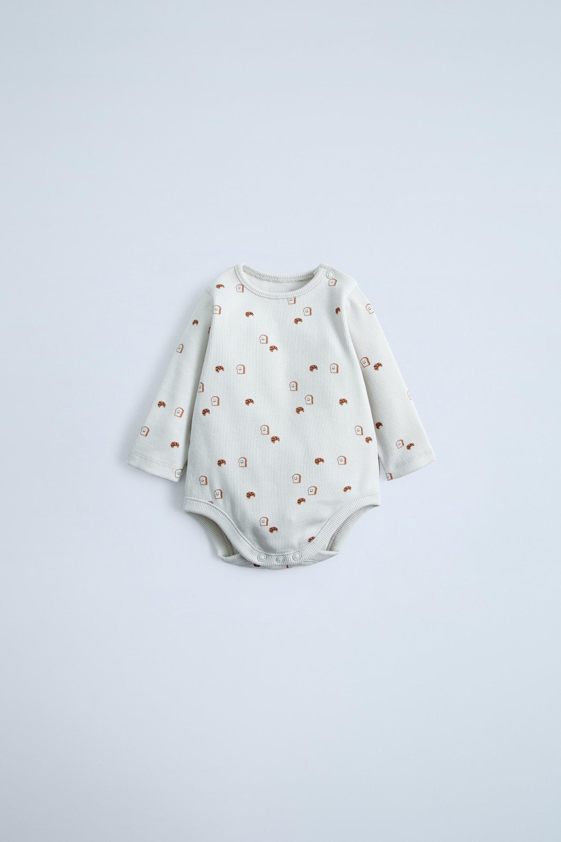 PRINTED BODYSUIT by ZARA