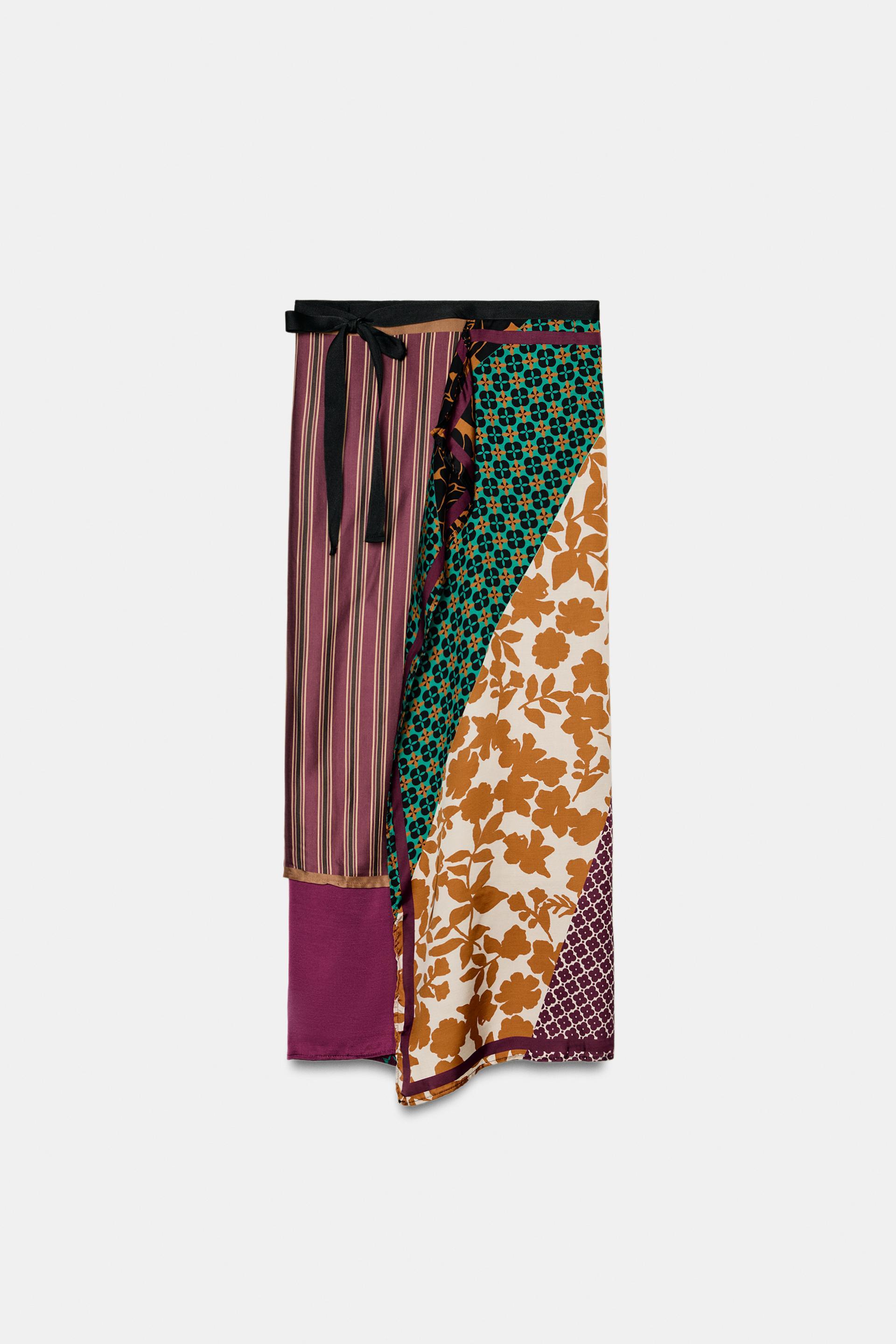 PRINTED SCARF PAREO by ZARA