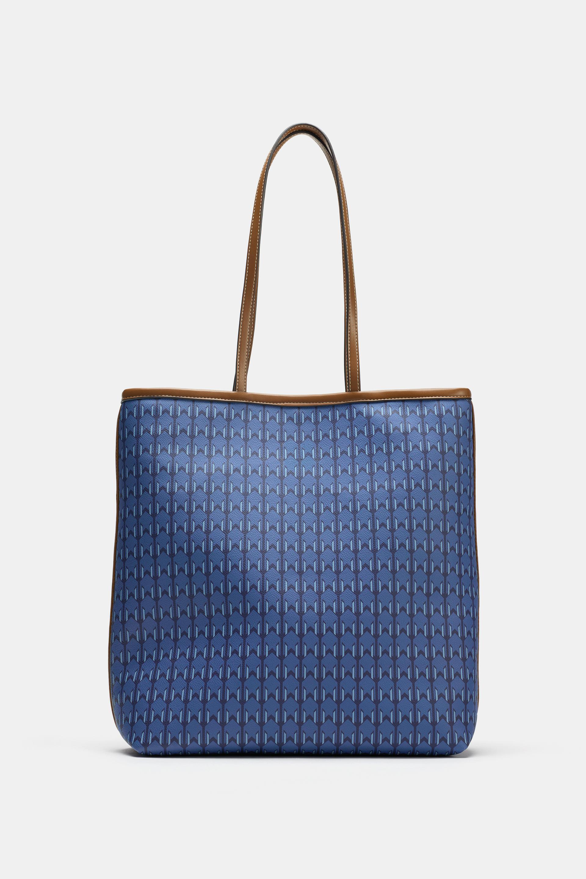 PRINTED SHOULDER BAG by ZARA