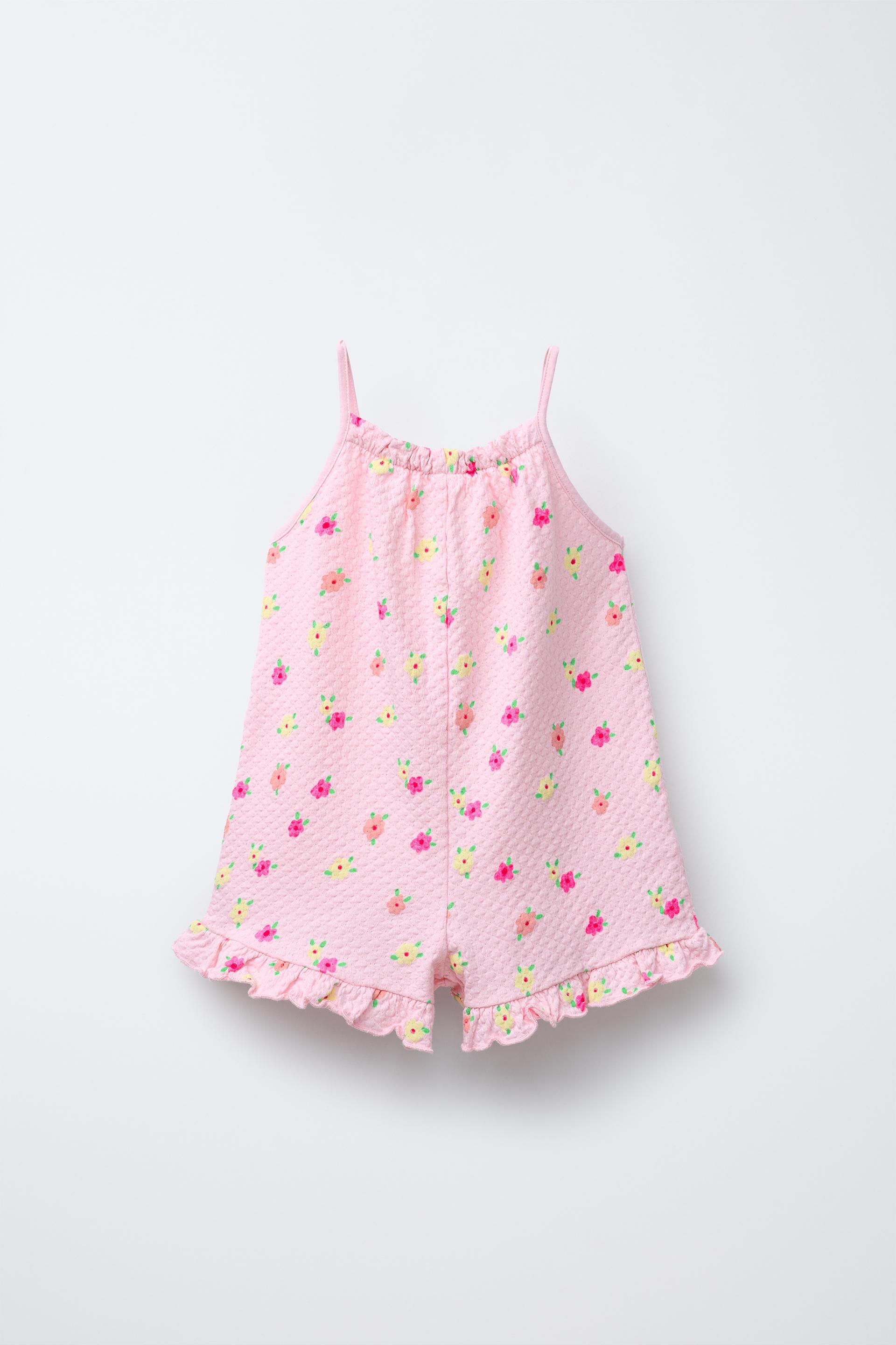 PRINTED STRUCTURE SHORT JUMPSUIT by ZARA