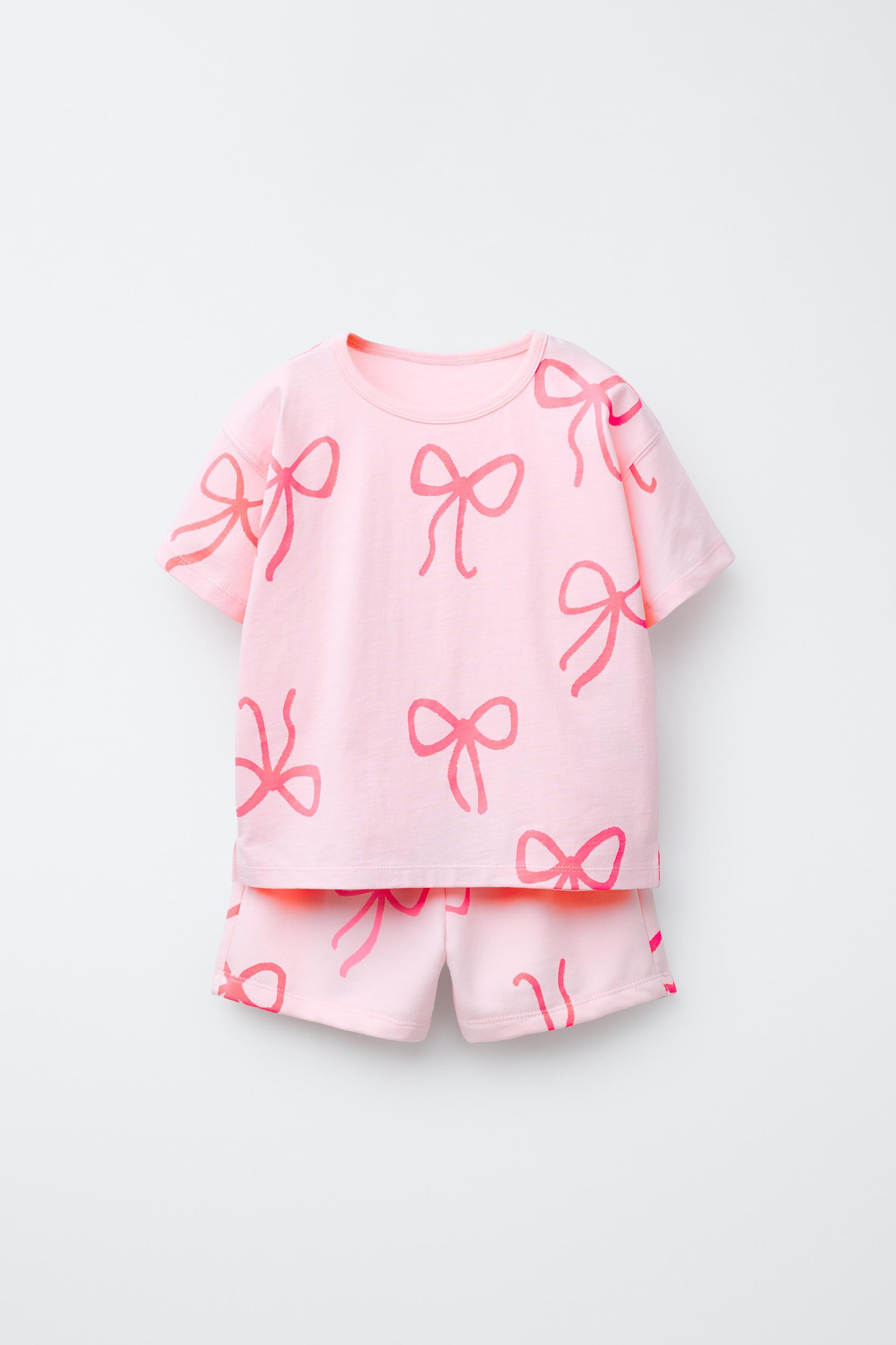 PRINTED T-SHIRT AND BERMUDA SET by ZARA