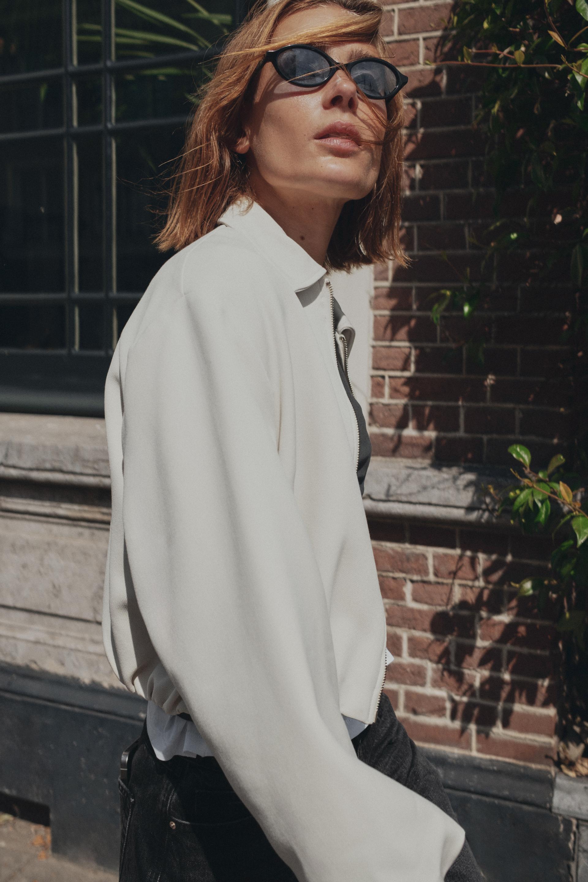 PUFFY BOMBER JACKET by ZARA