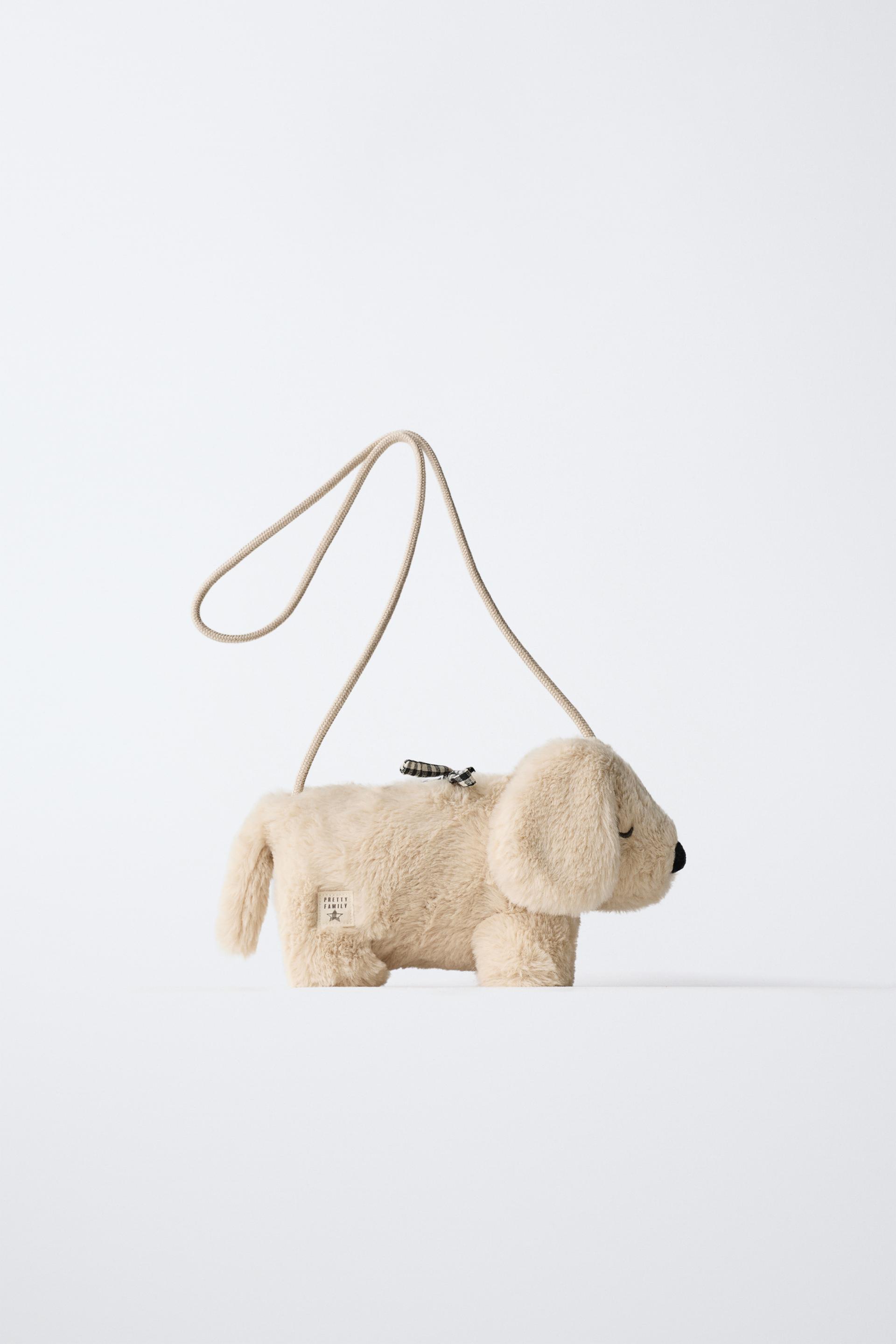 PUPPY FAUX FUR BAG by ZARA