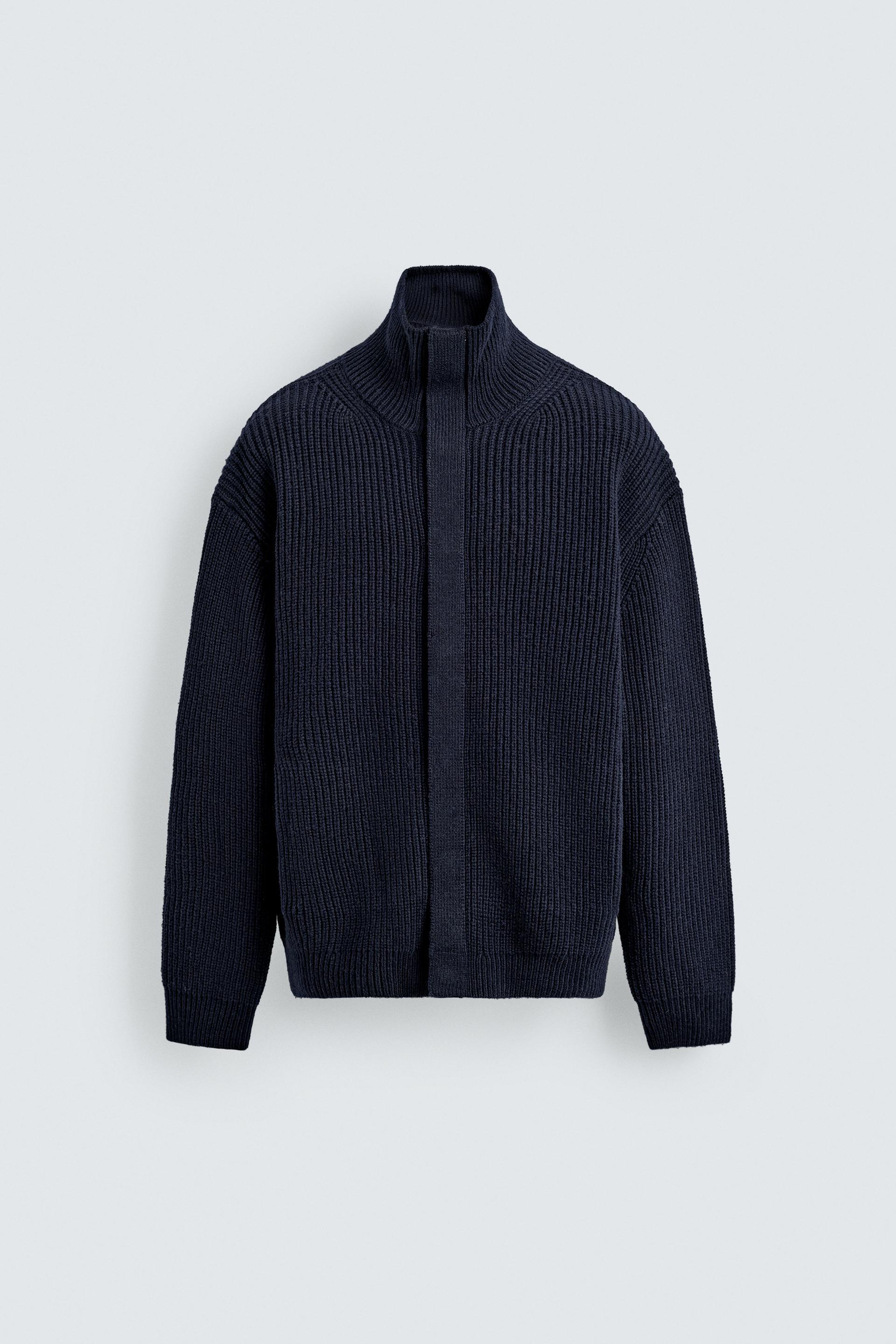 PURL KNIT CARDIGAN by ZARA