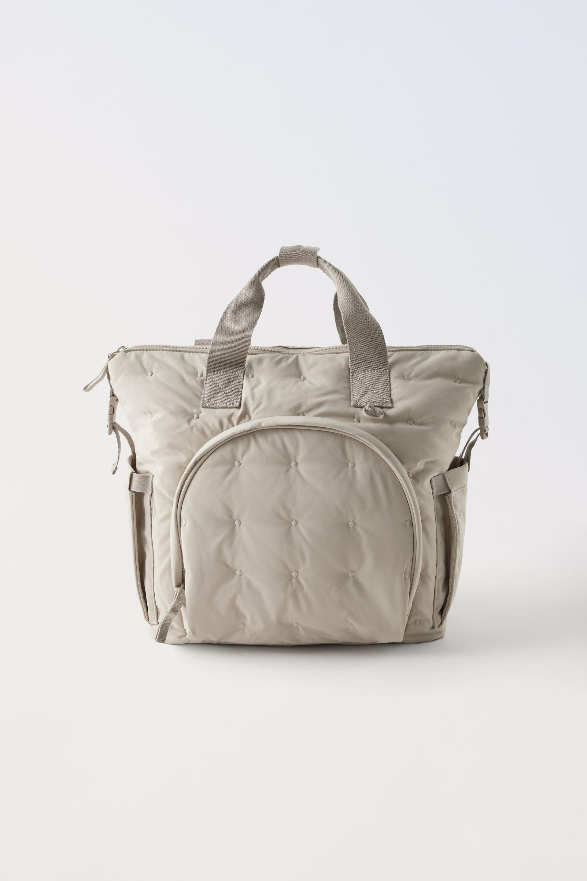 QUILTED MATERNITY BACKPACK by ZARA