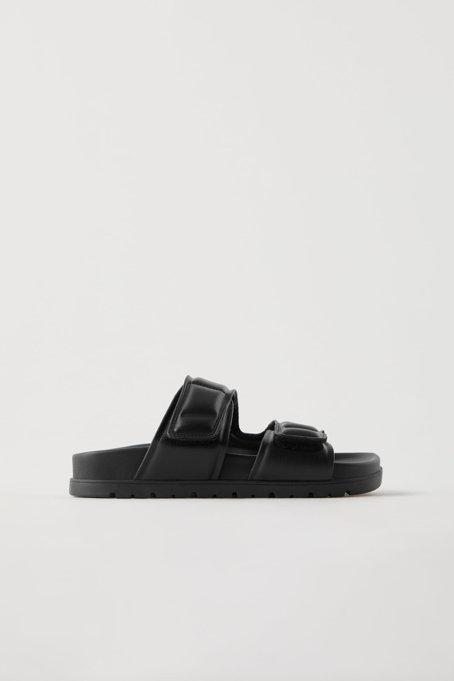 QUILTED SANDALS by ZARA