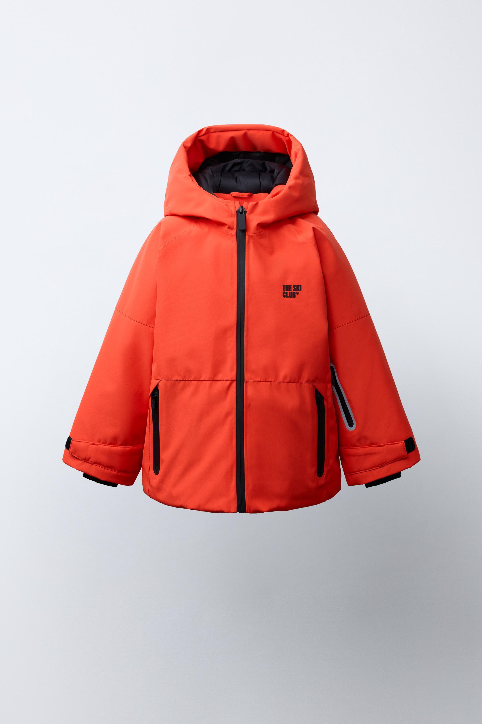 RECCO® SYSTEM WATERPROOF AND WINDPROOF JACKET SKI COLLECTION by ZARA