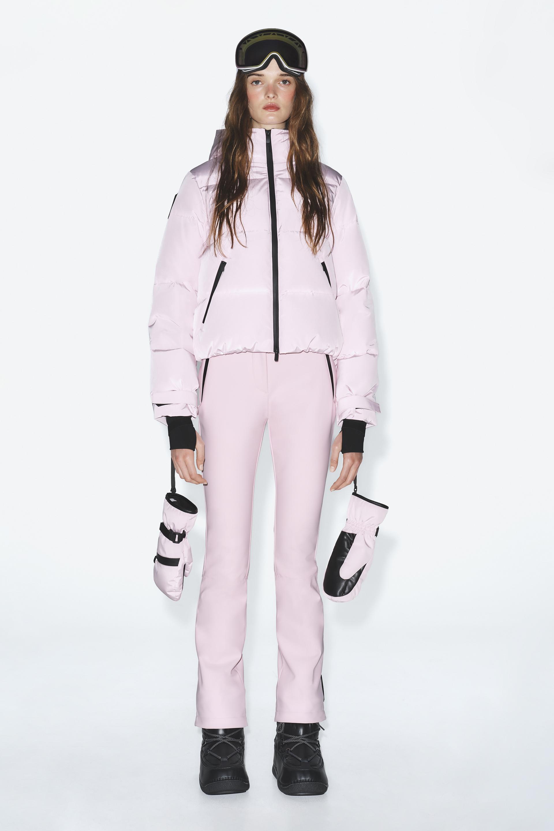 RECCO® TECHNOLOGY WATER RESISTANT AND WIND PROTECTION FLARED PANTS SKI COLLECTION by ZARA RECCO® TECHNOLOGY WATER RESISTANT AND WIND PROTECTION FLARED PANTS SKI COLLECTION by ZARA