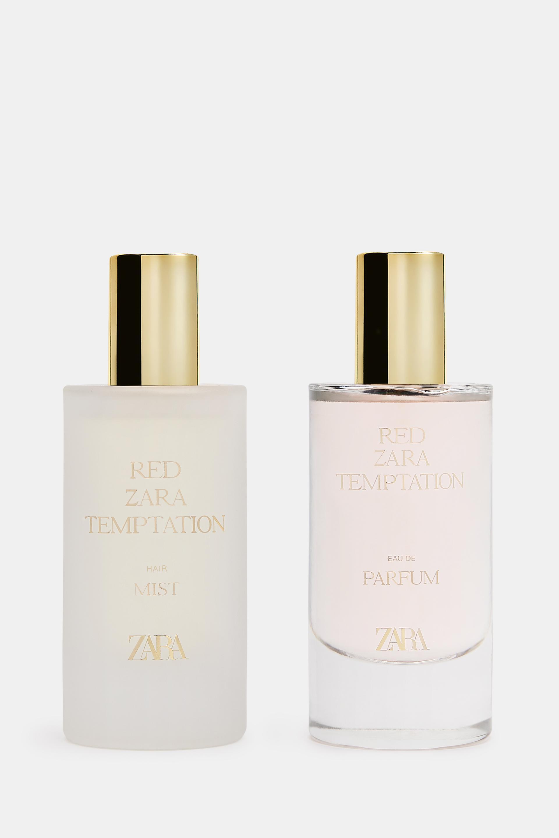 RED ZARA TEMPTATION EDP + HAIR MIST LIMITED EDITION 2X50ML (1.7 FL. OZ) by ZARA RED ZARA TEMPTATION EDP + HAIR MIST LIMITED EDITION 2X50ML (1.7 FL. OZ) by ZARA