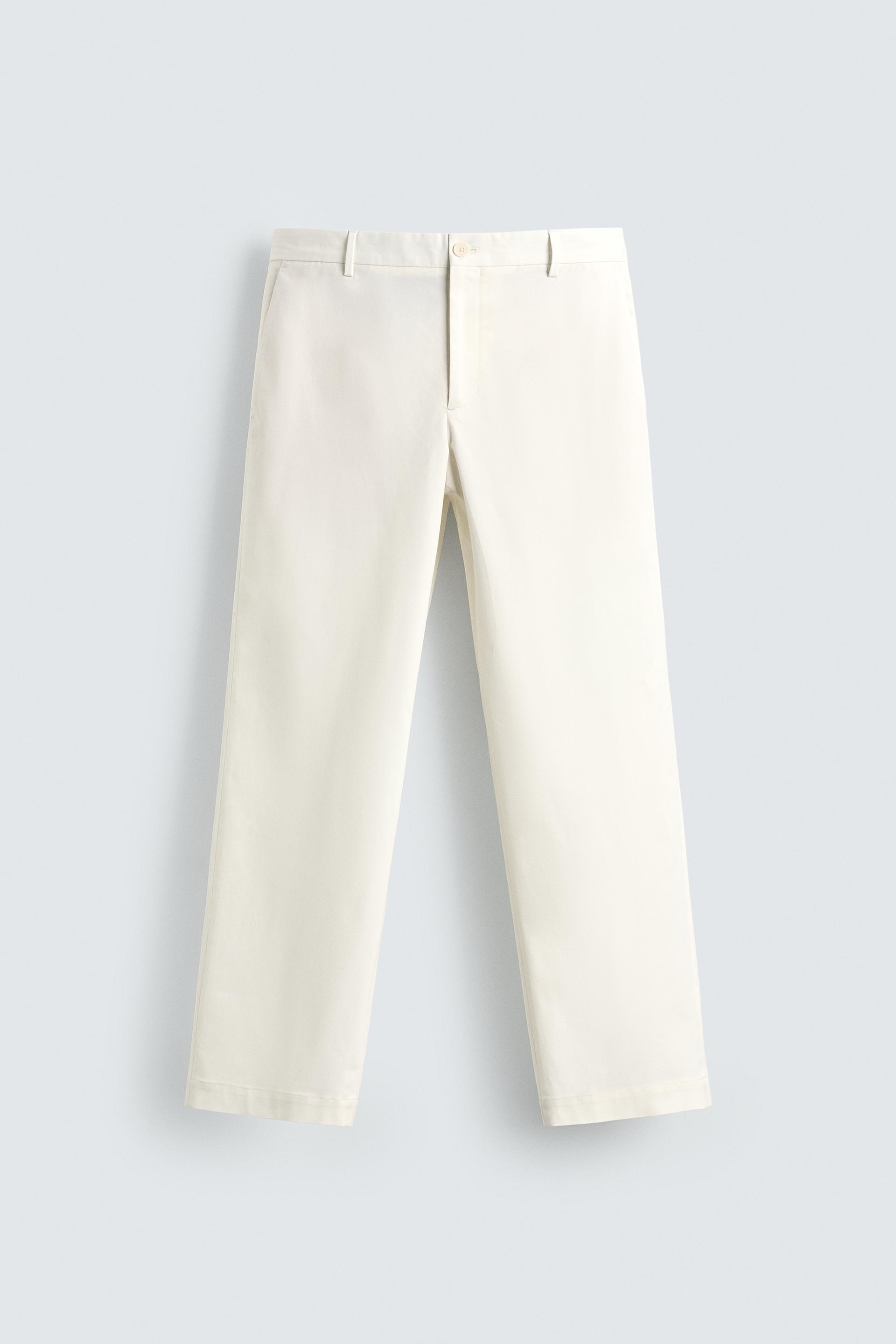 REGULAR FIT CHINO PANTS by ZARA
