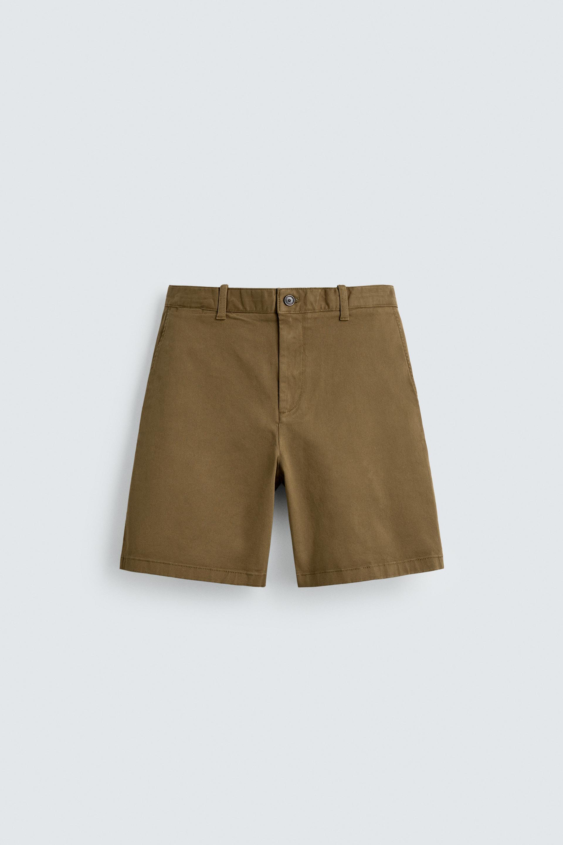 REGULAR FIT CHINO SHORTS by ZARA