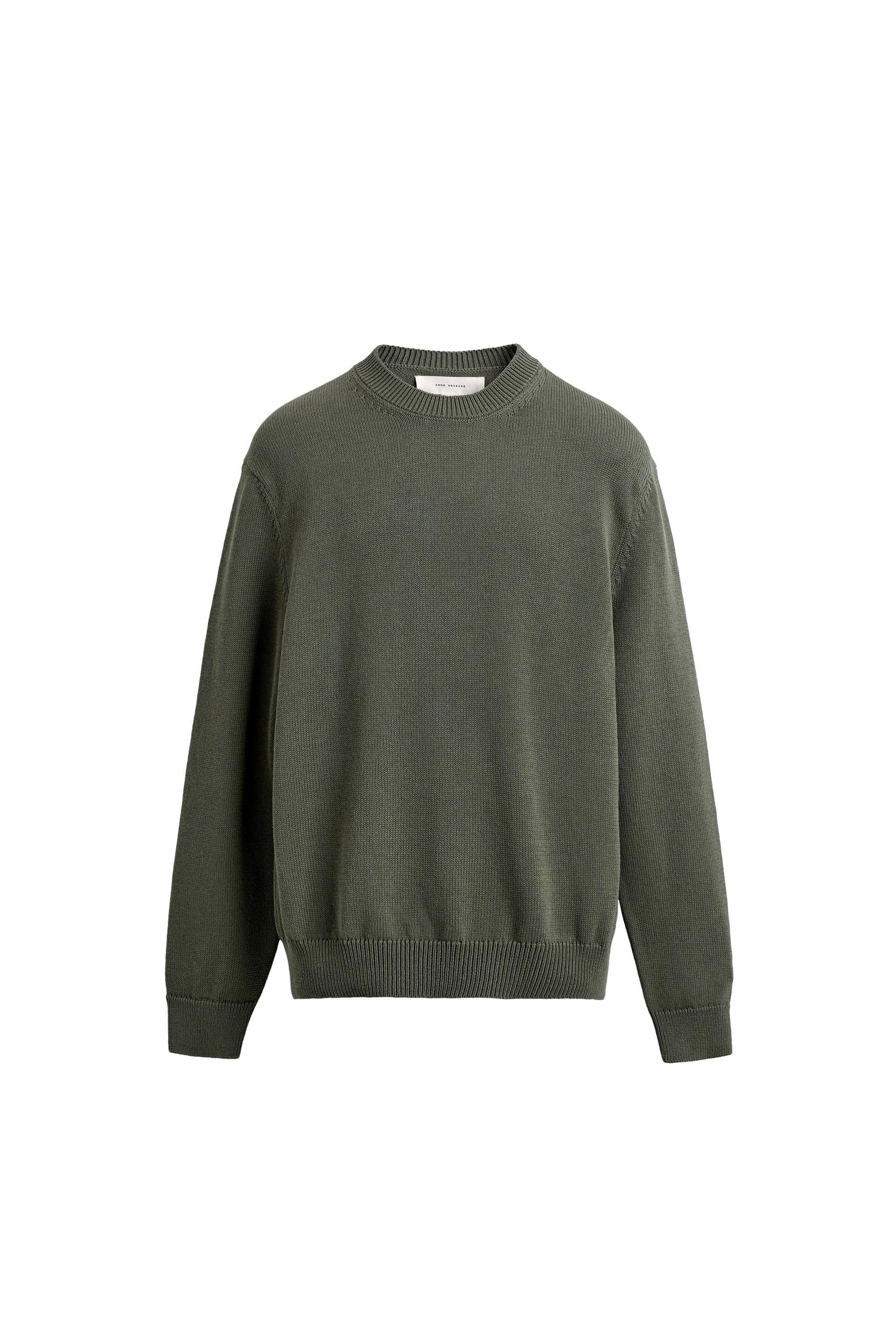 REGULAR FIT COTTON JUMPER by ZARA