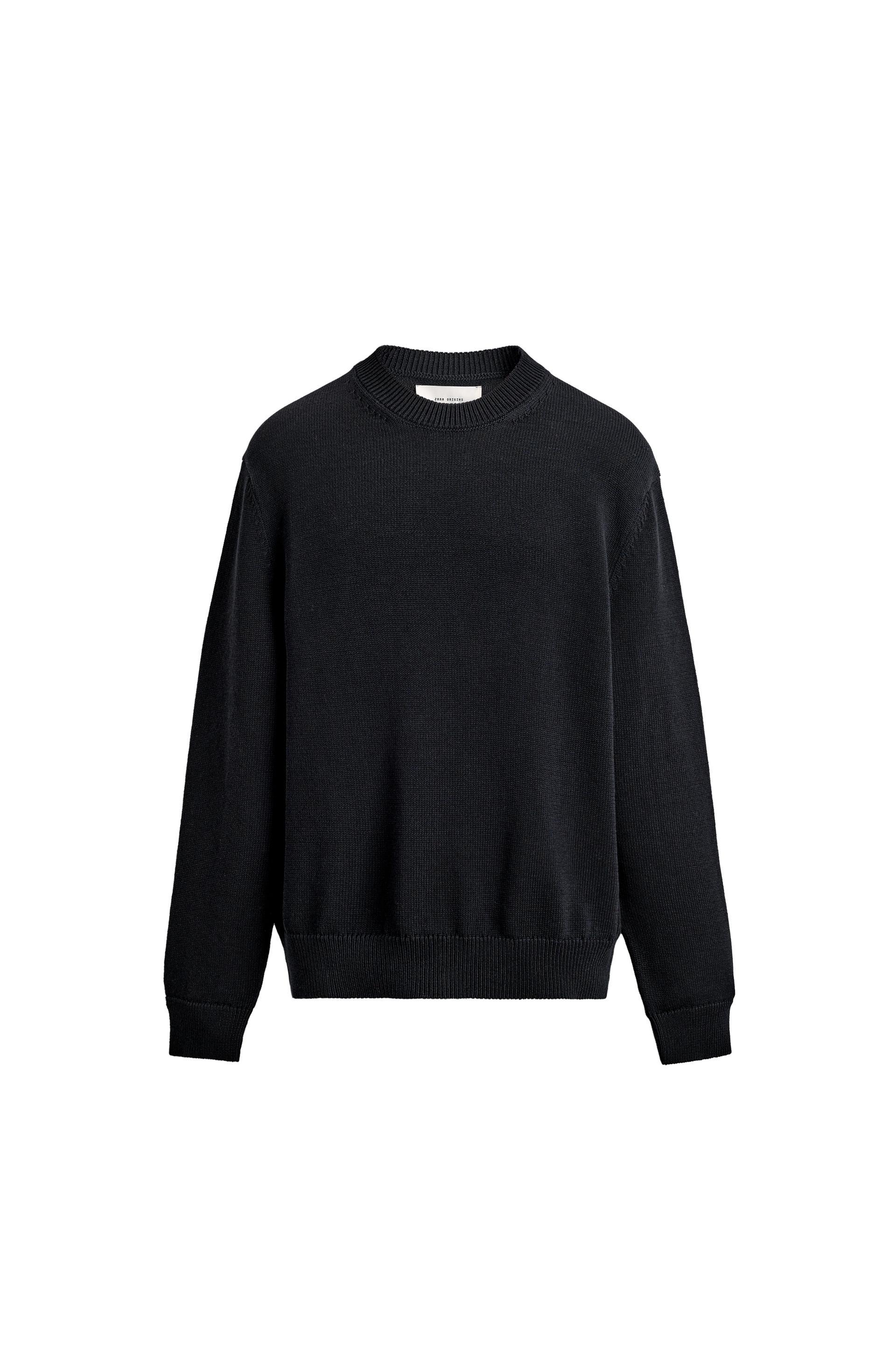 REGULAR FIT COTTON JUMPER by ZARA