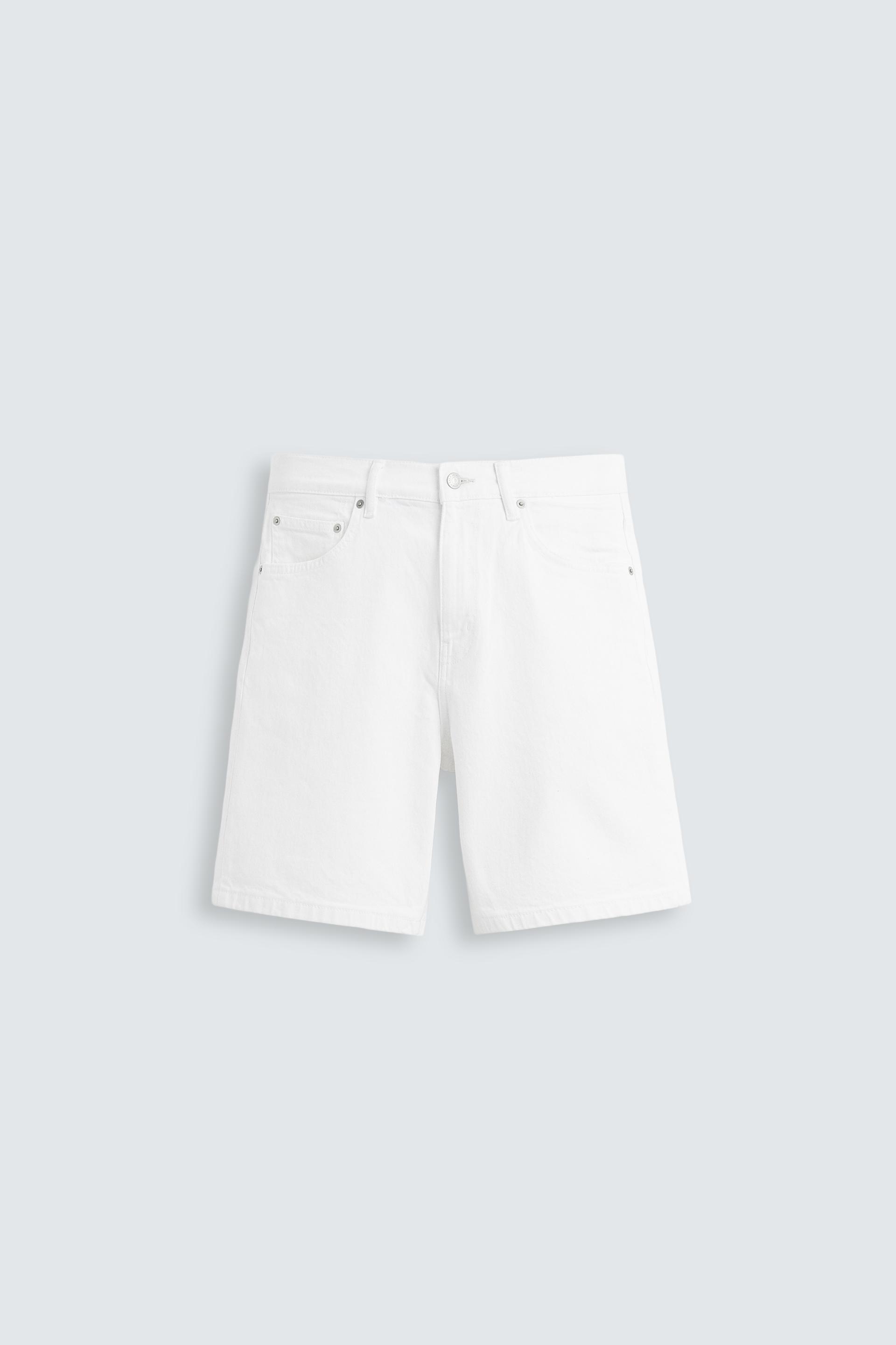 REGULAR FIT DENIM SHORTS by ZARA