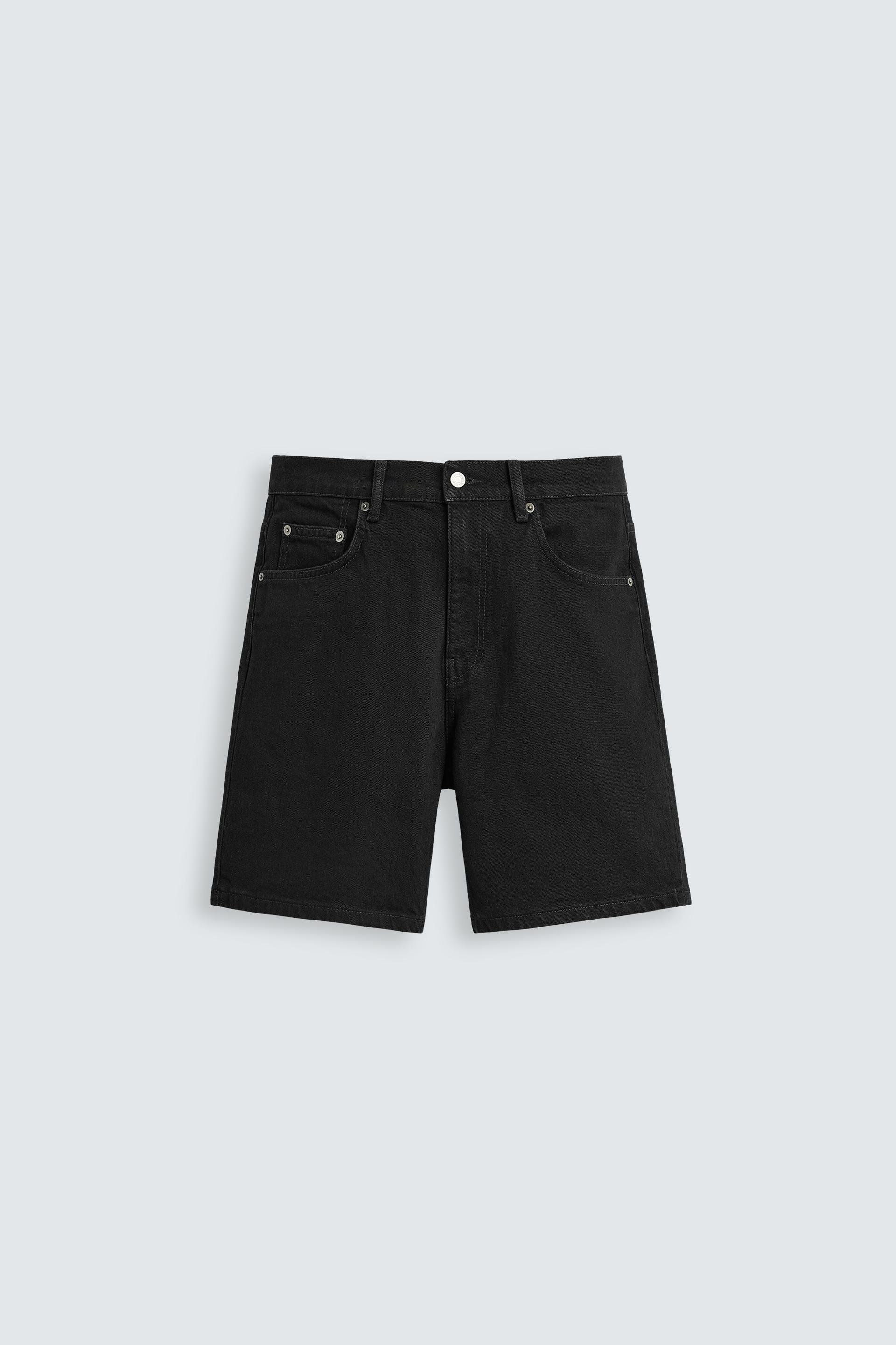 REGULAR FIT DENIM SHORTS by ZARA