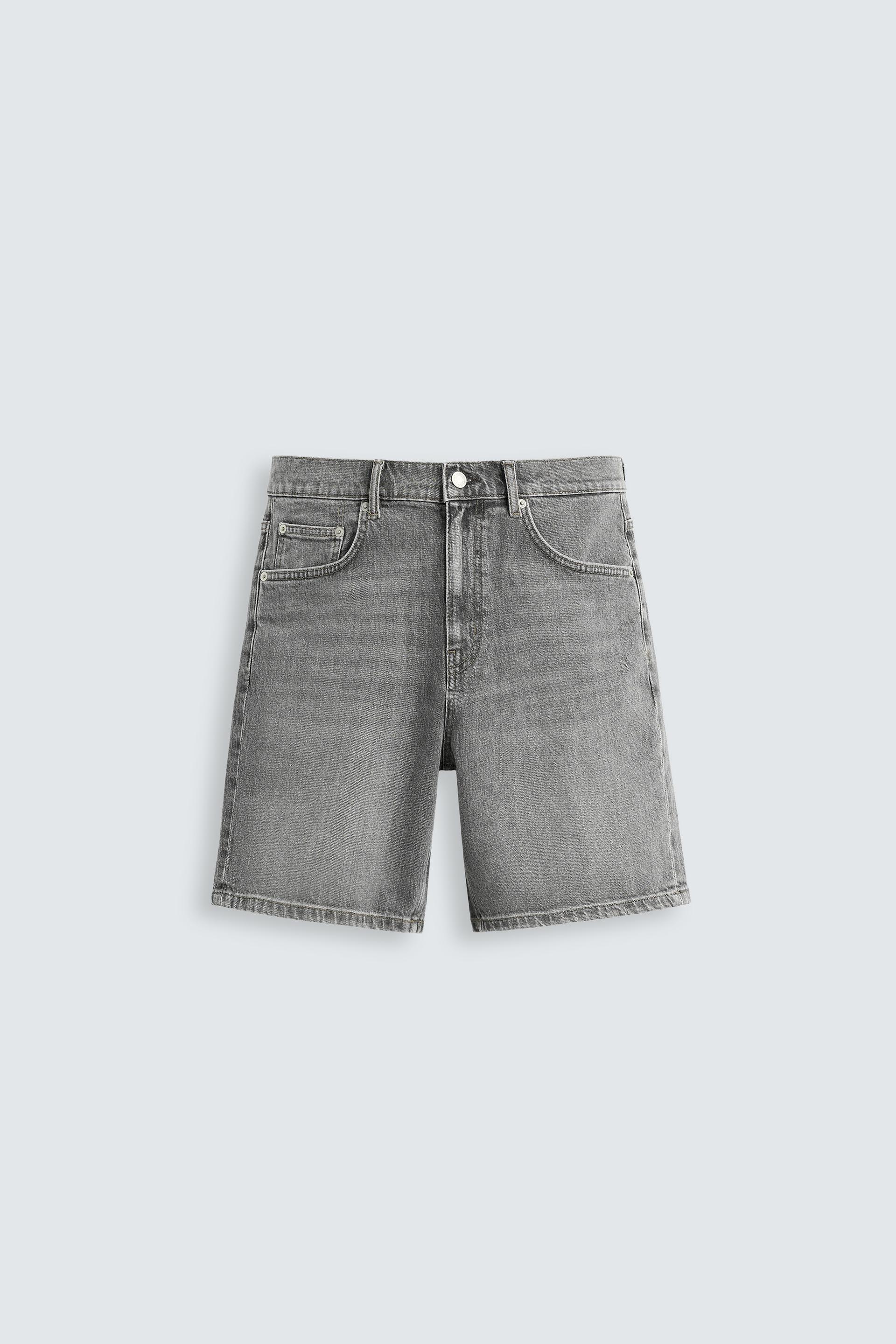REGULAR FIT DENIM SHORTS by ZARA