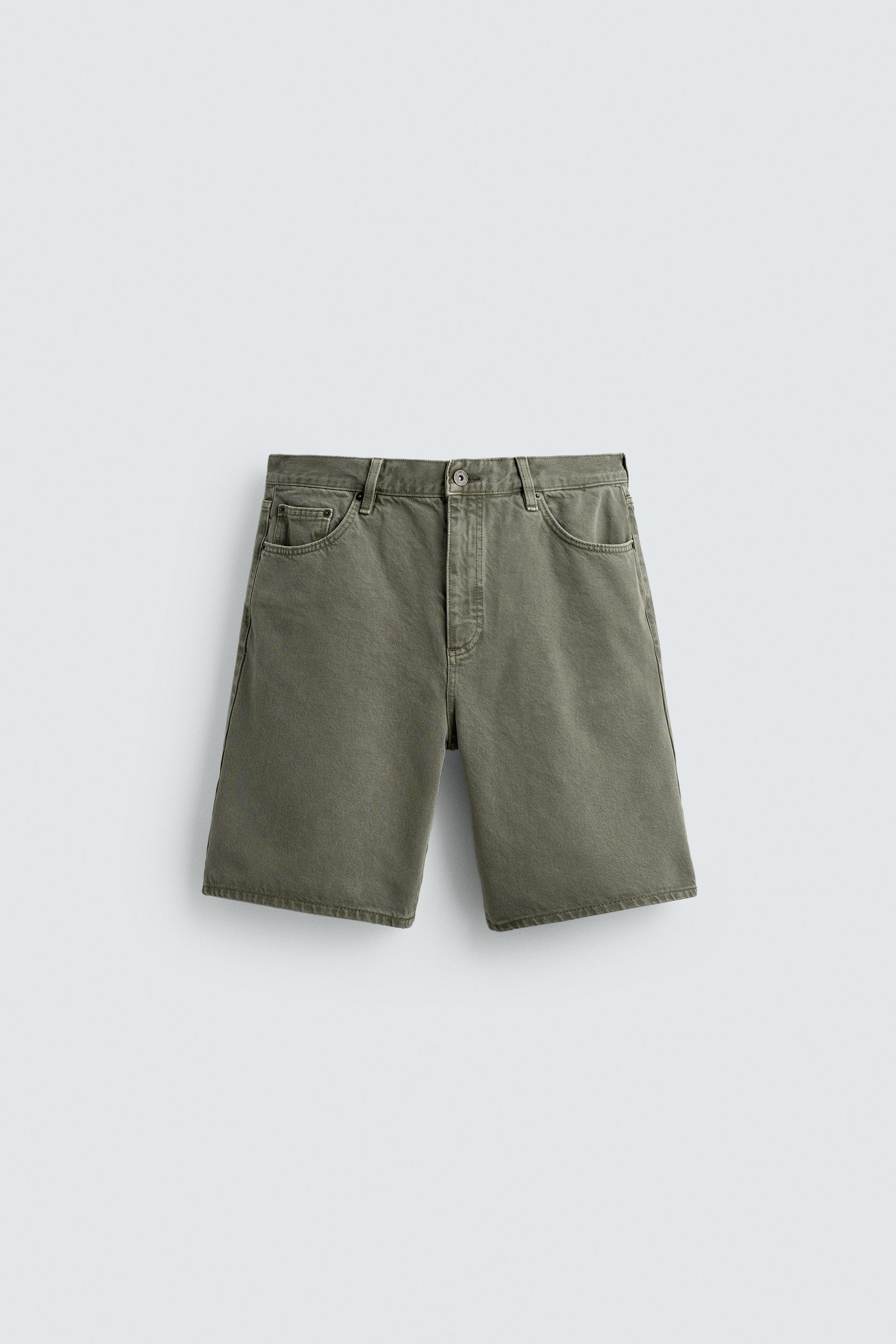 REGULAR FIT DENIM SHORTS by ZARA