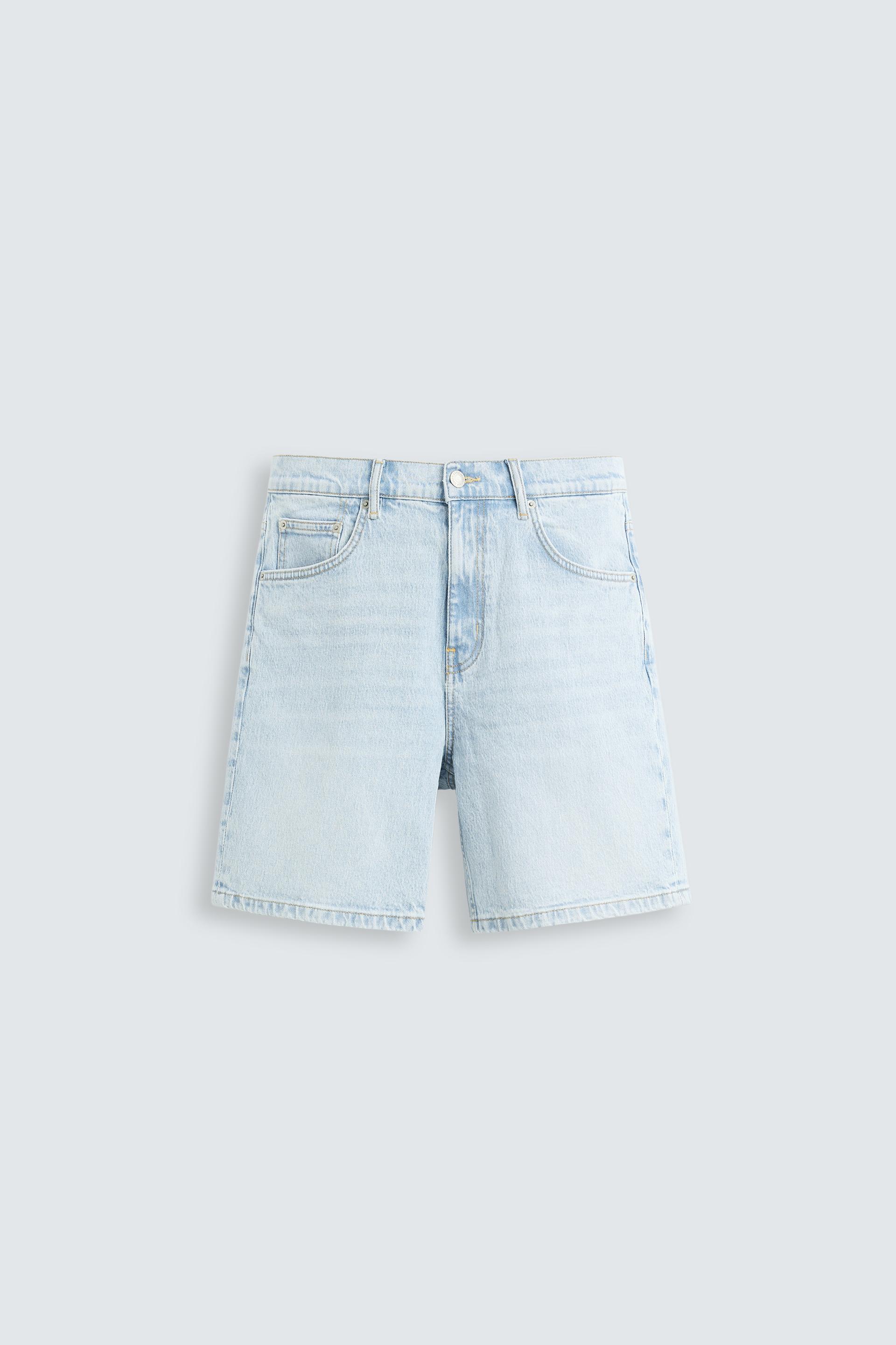 REGULAR FIT DENIM SHORTS by ZARA
