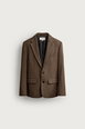 REGULAR FIT HOUNDSTOOTH SUIT BLAZER by ZARA REGULAR FIT HOUNDSTOOTH SUIT BLAZER by ZARA