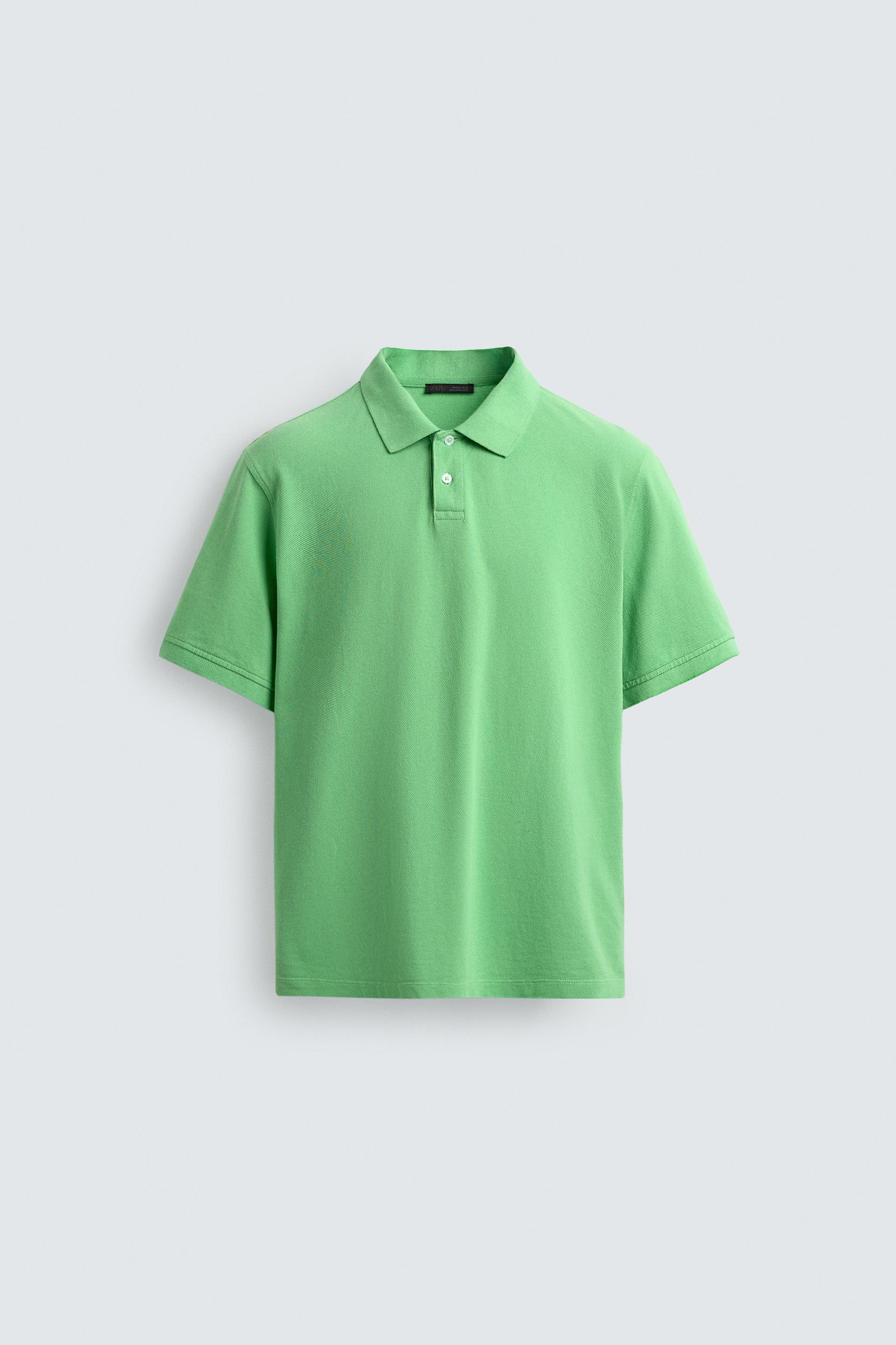 REGULAR FIT PIQUÉ POLO by ZARA