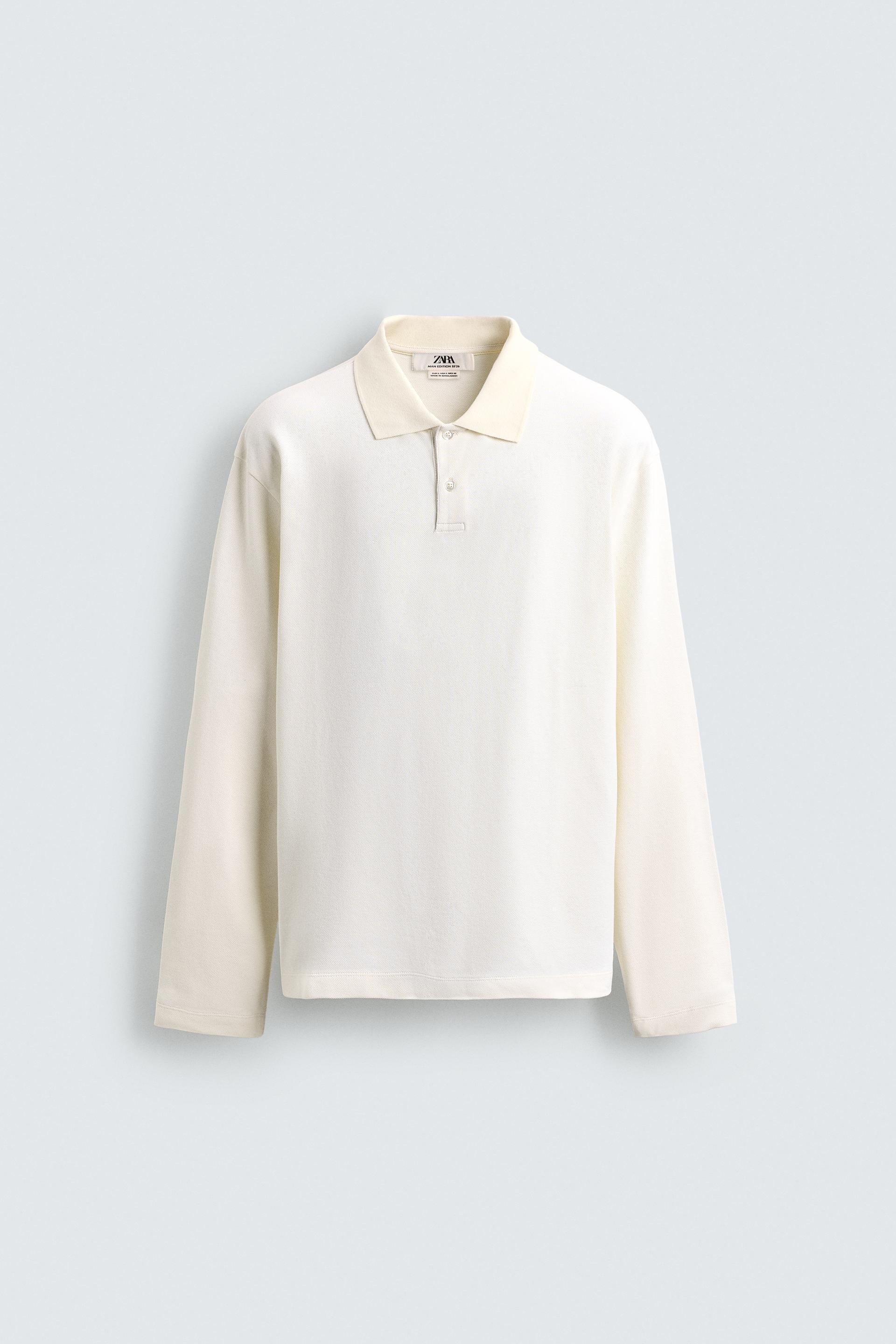 REGULAR FIT TEXTURED PIQUÉ POLO by ZARA