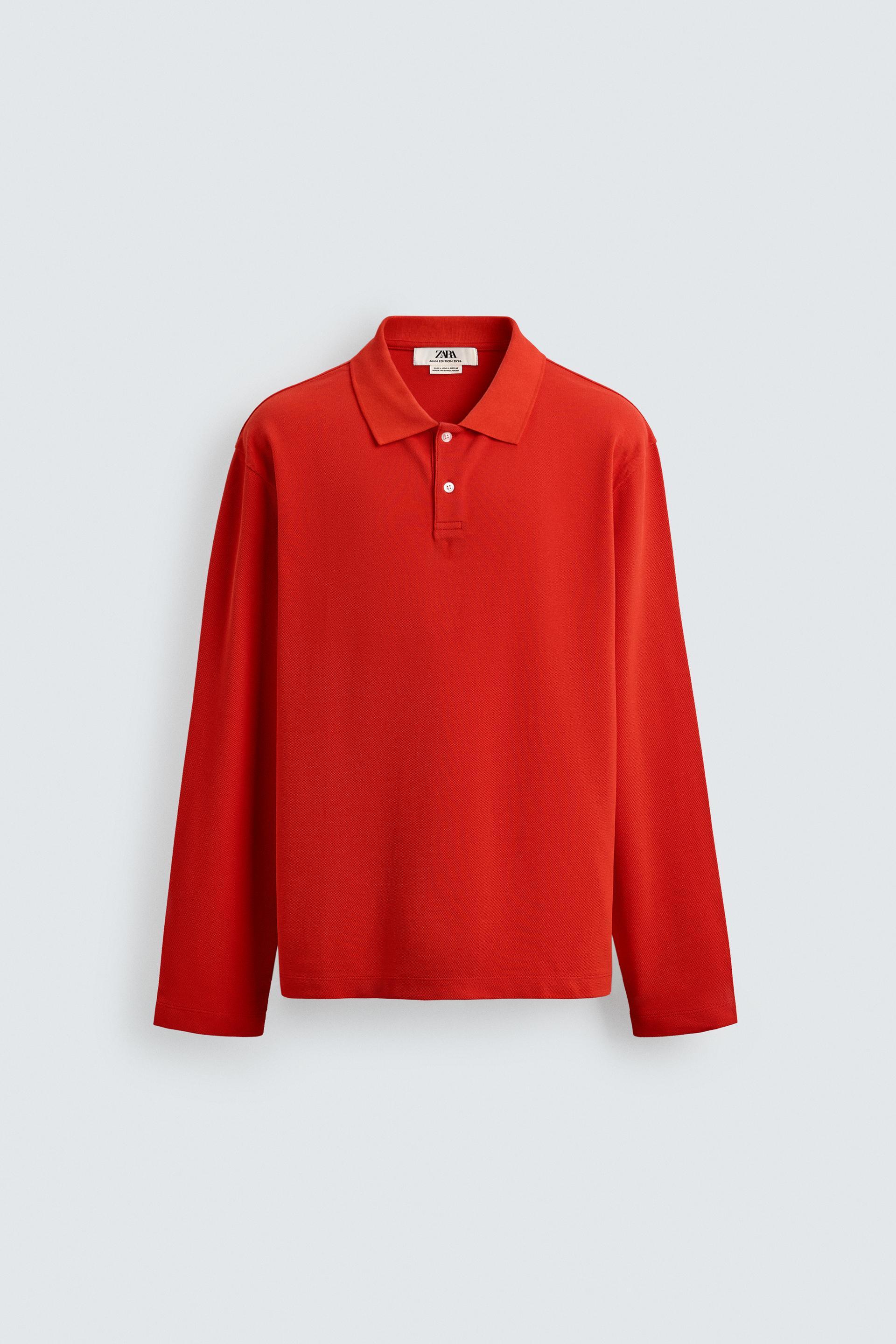 REGULAR FIT TEXTURED PIQUÉ POLO by ZARA