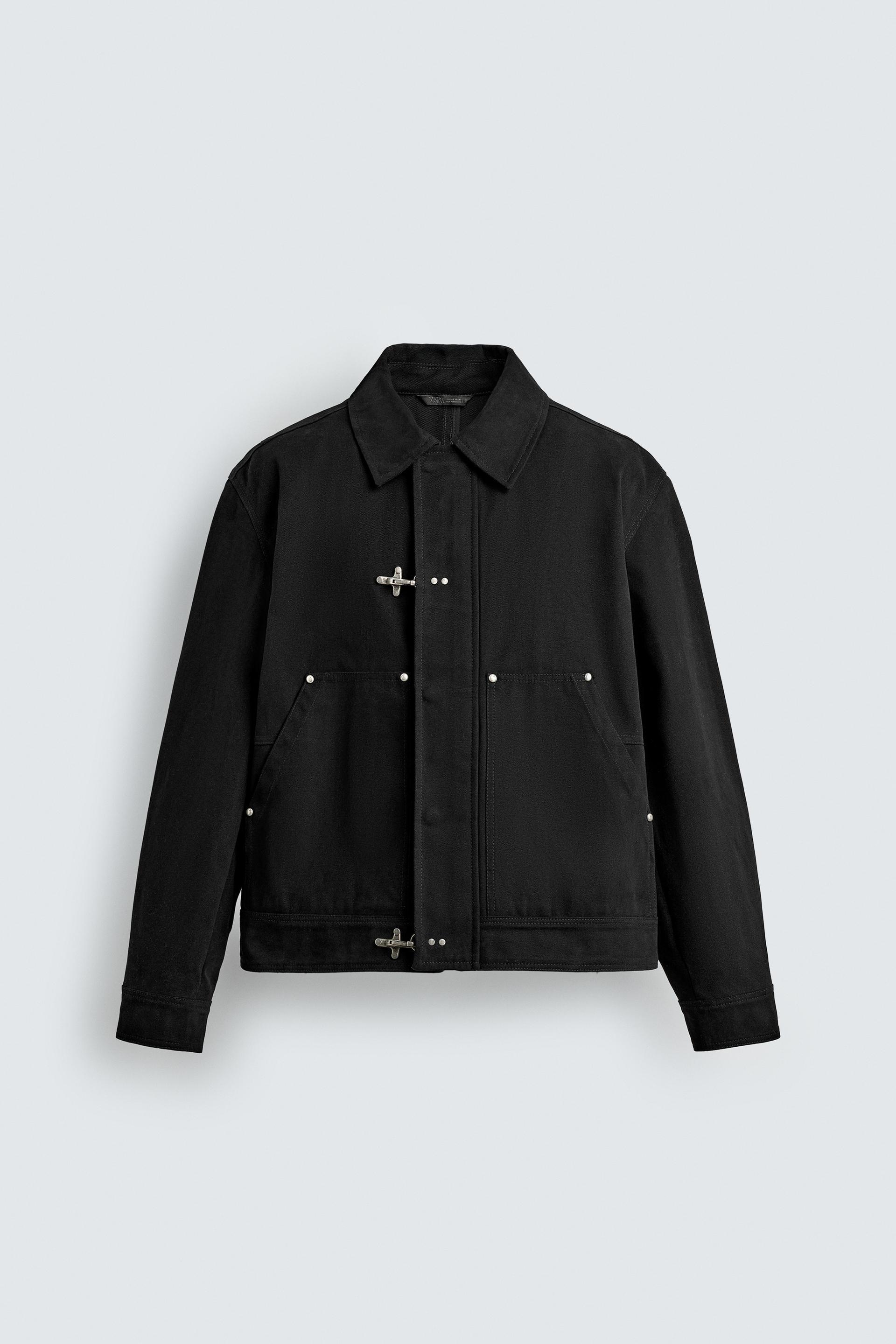 RELAXED FIT FIREMAN CLASP JACKET by ZARA