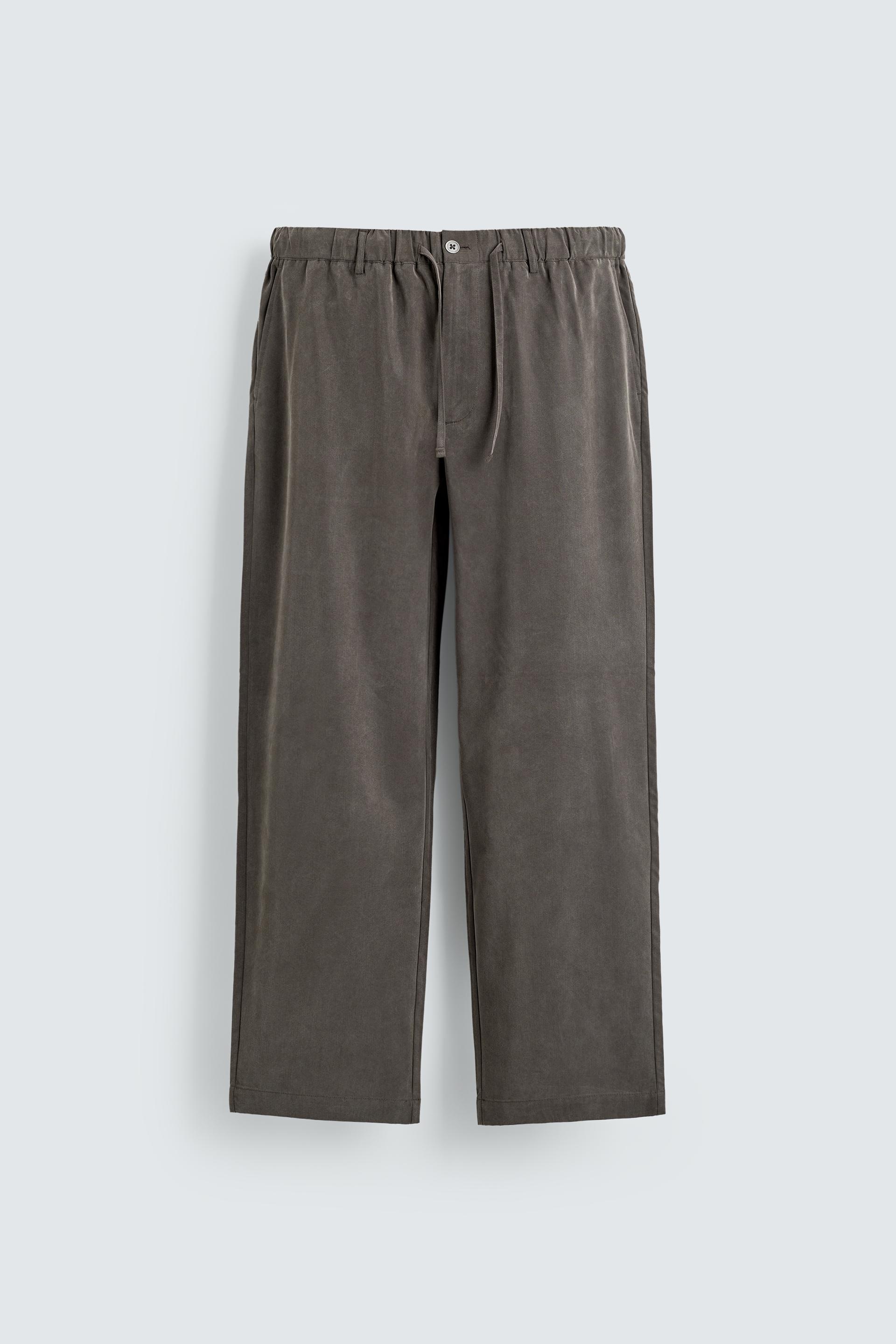 RELAXED FIT FLOWY PANTS by ZARA