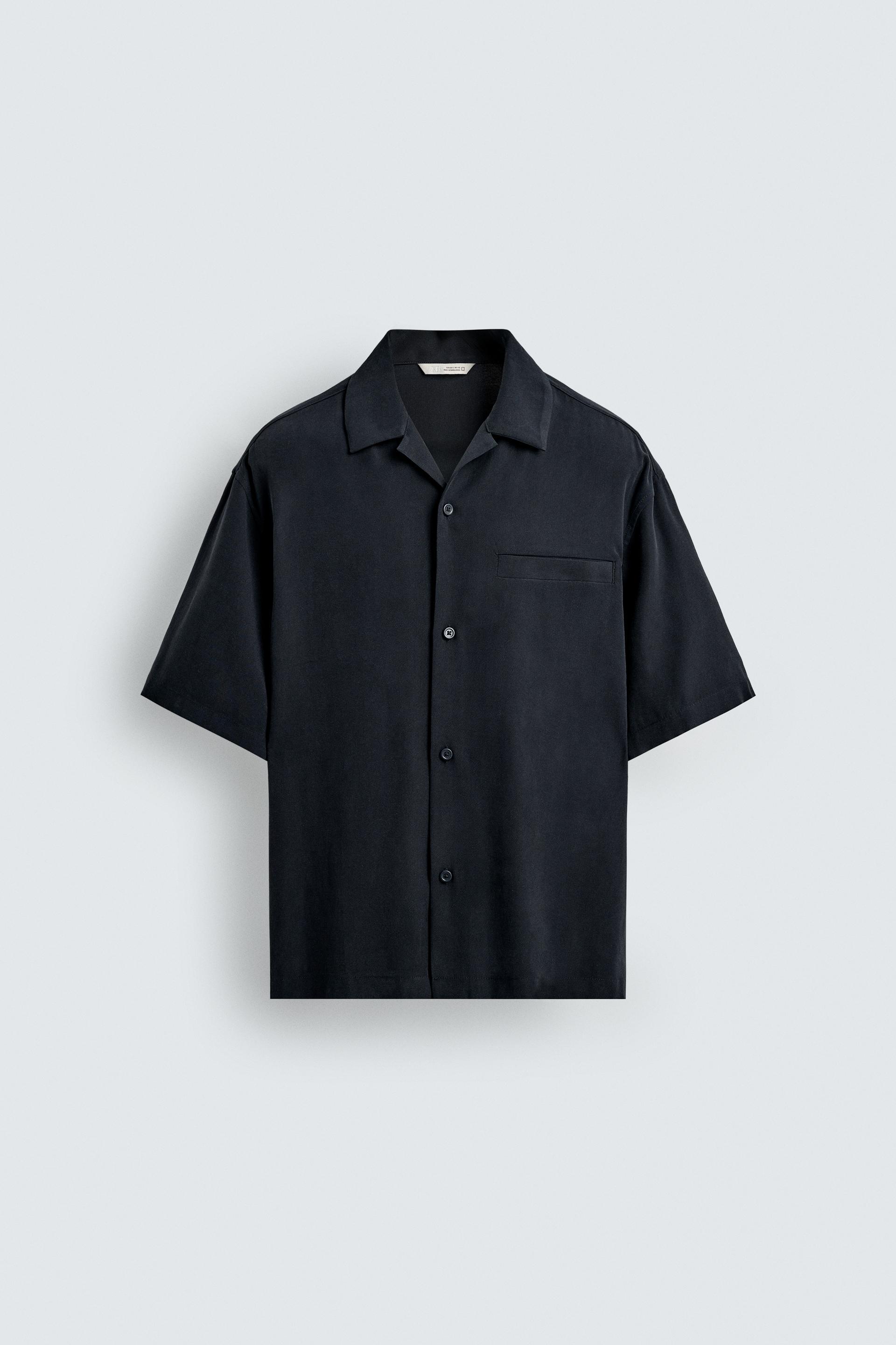 RELAXED FIT FLOWY SHIRT by ZARA