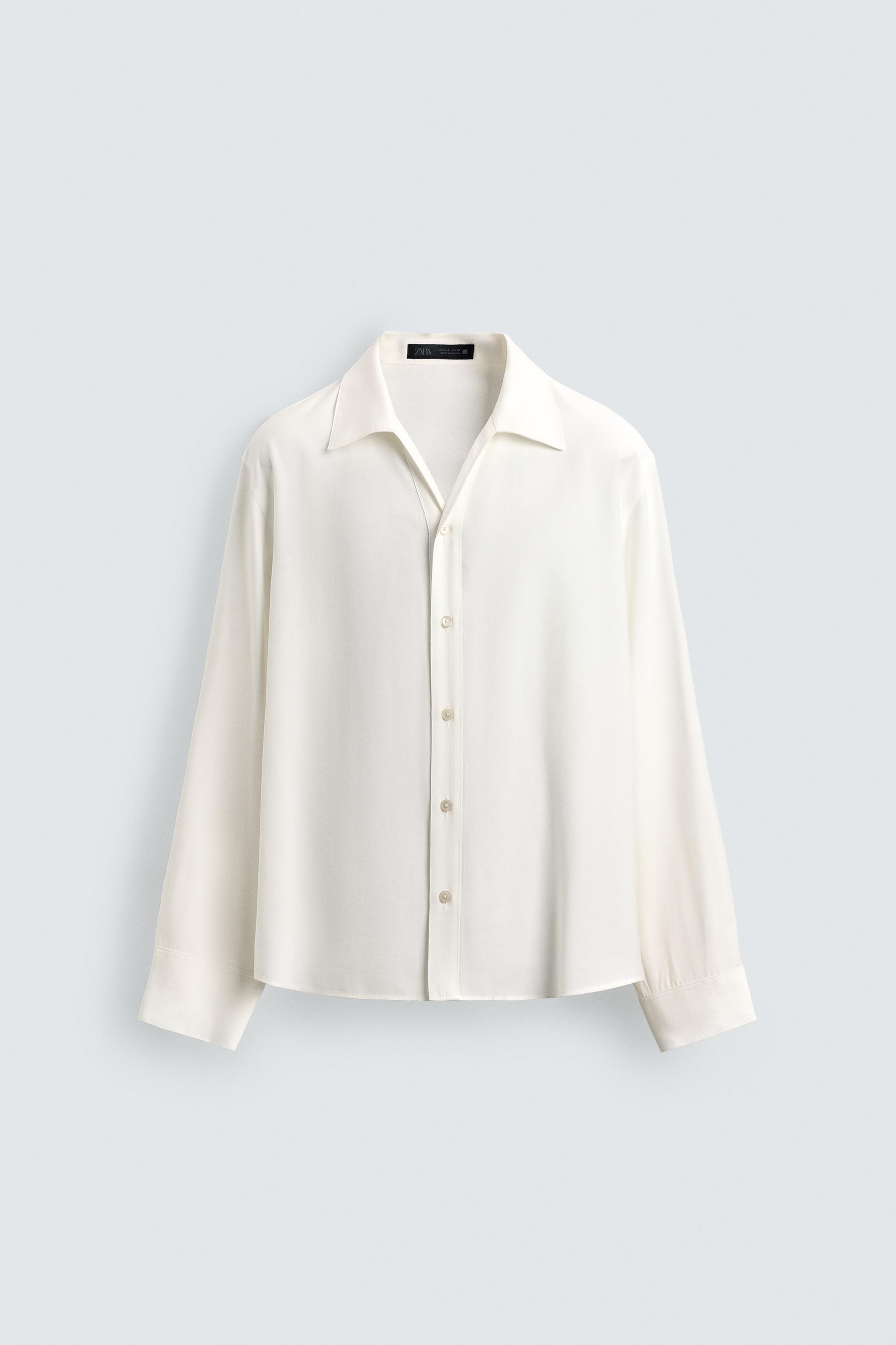 RELAXED FIT FLOWY SHIRT by ZARA