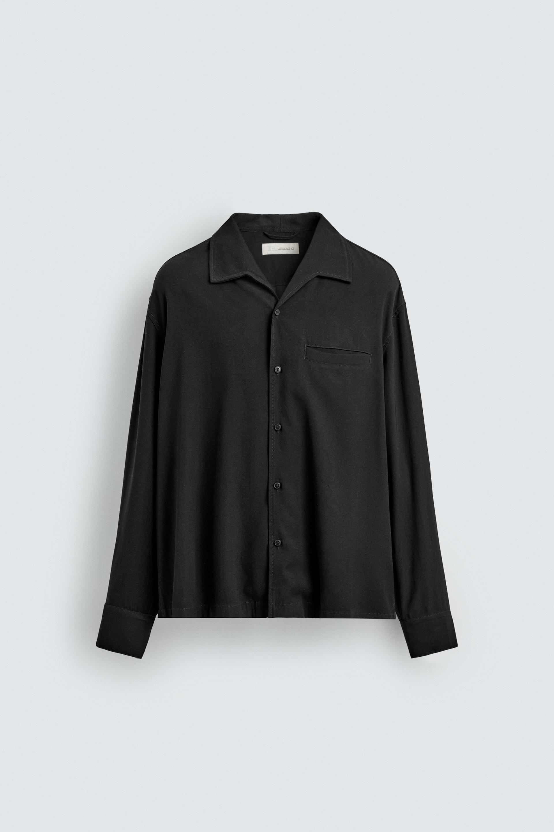 RELAXED FIT FLOWY SHIRT by ZARA