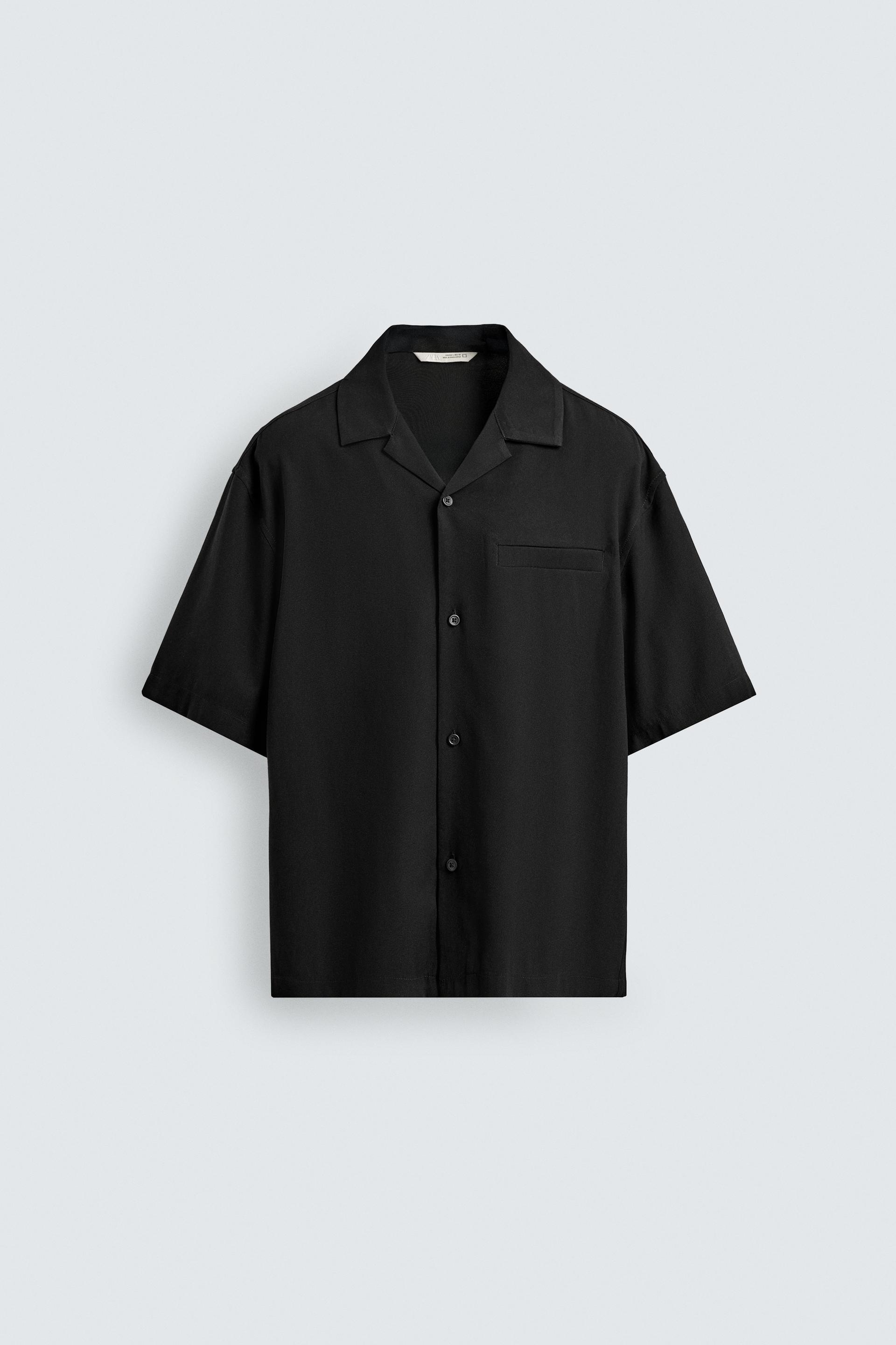 RELAXED FIT FLOWY SHIRT by ZARA