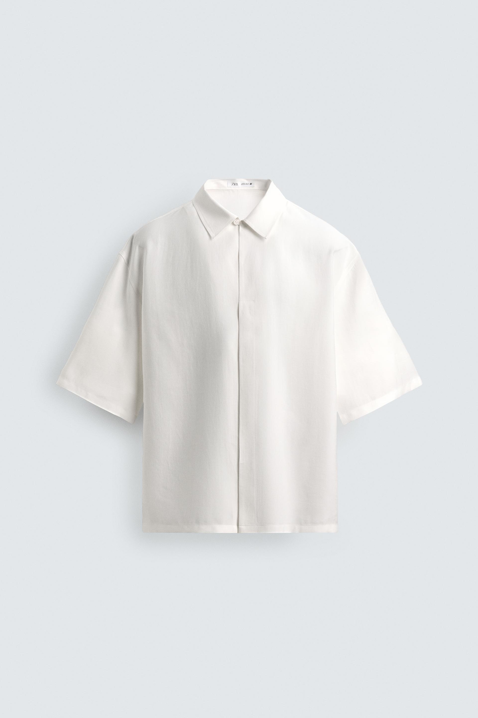 RELAXED FIT FLOWY SHIRT by ZARA