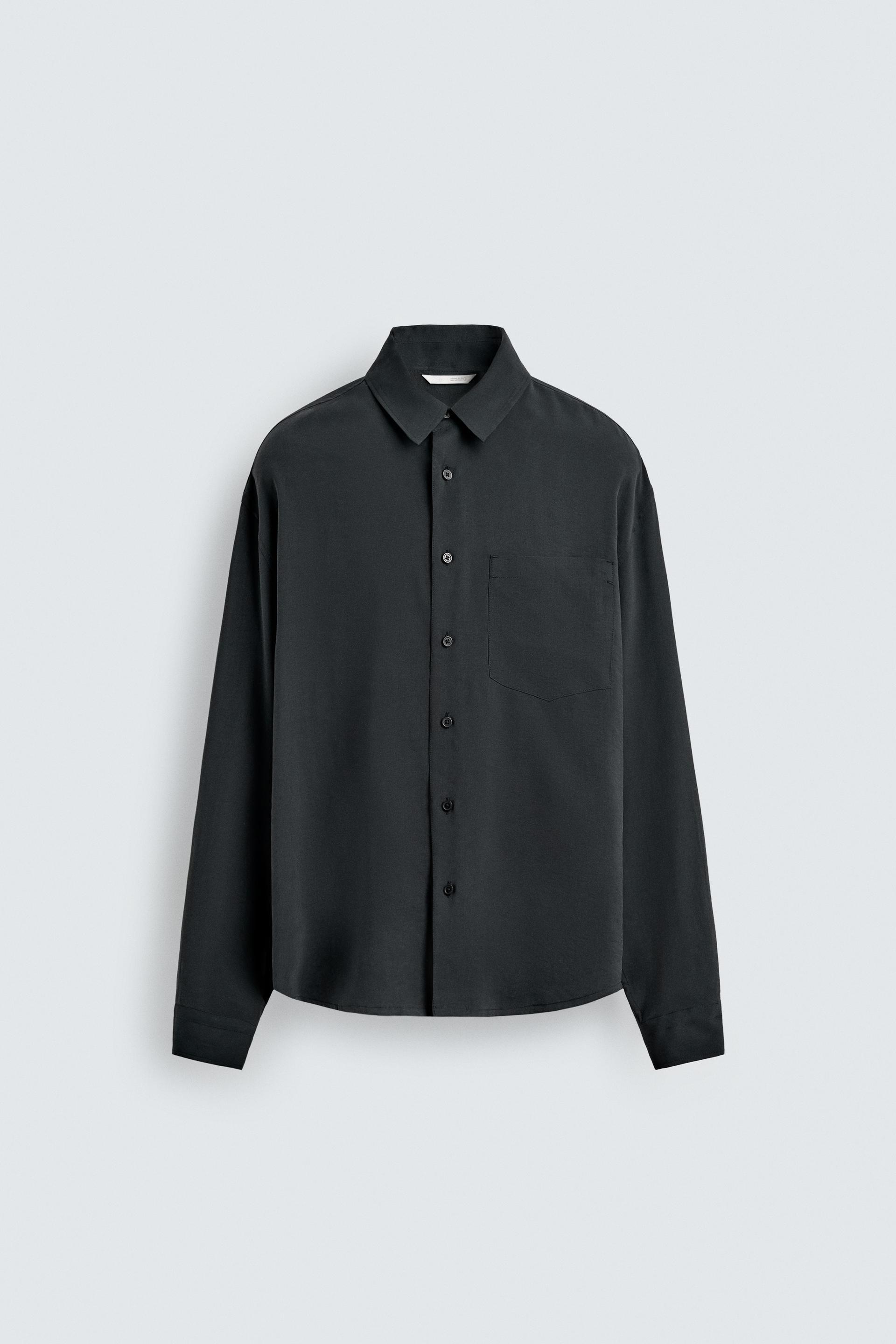 RELAXED FIT FLOWY SHIRT by ZARA