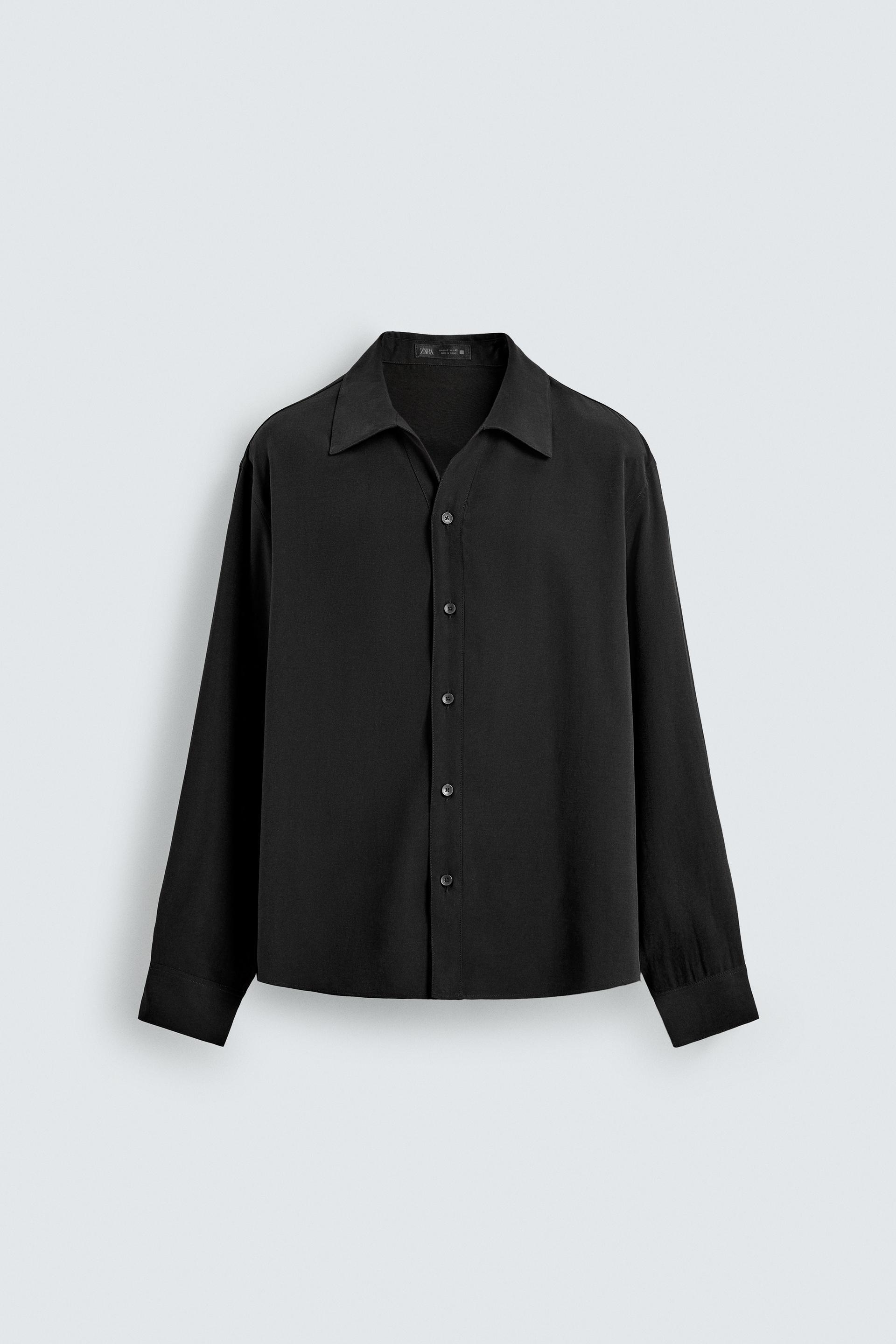 RELAXED FIT FLOWY SHIRT by ZARA