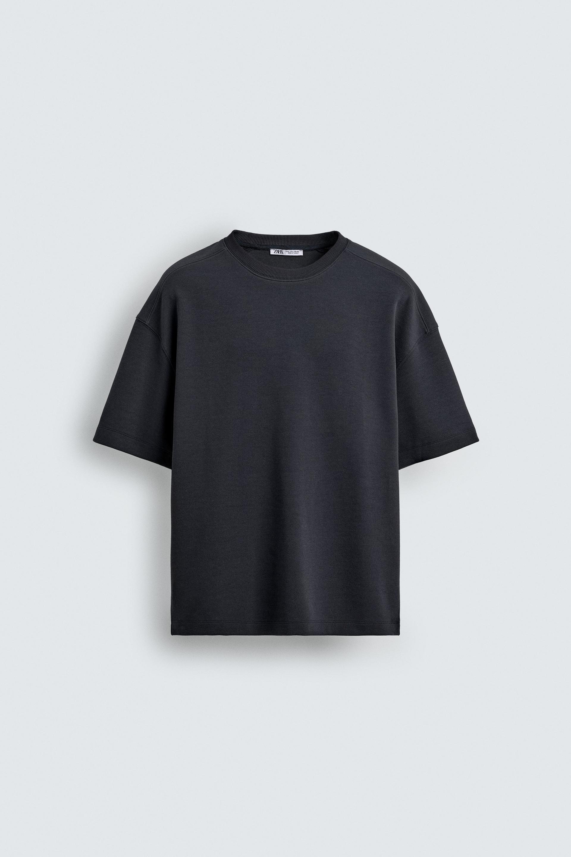RELAXED FIT INTERLOCK SWEAT-SHIRT by ZARA