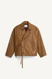 RELAXED FIT NAPA LEATHER JACKET by ZARA