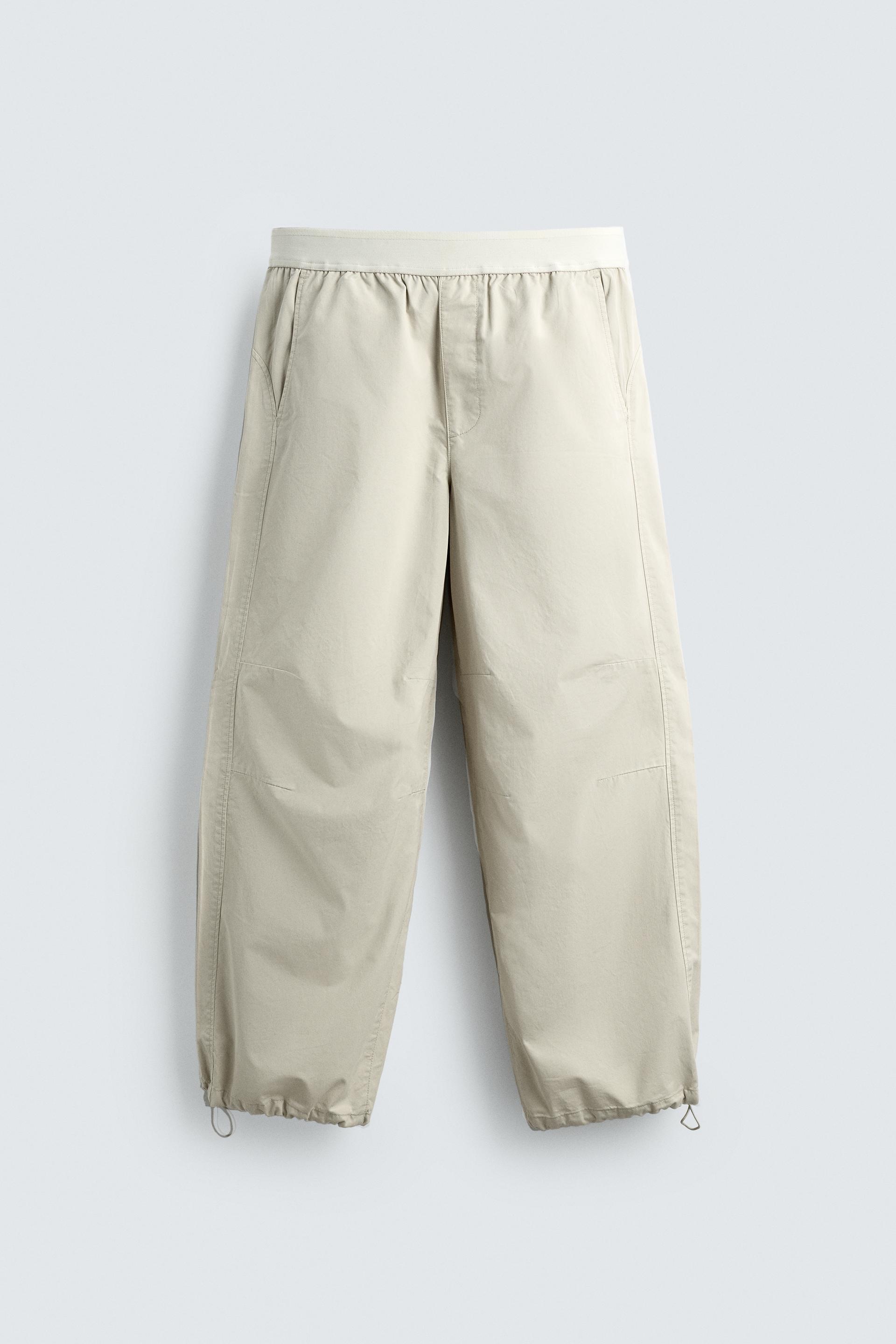 RELAXED FIT PARACHUTE PANTS by ZARA