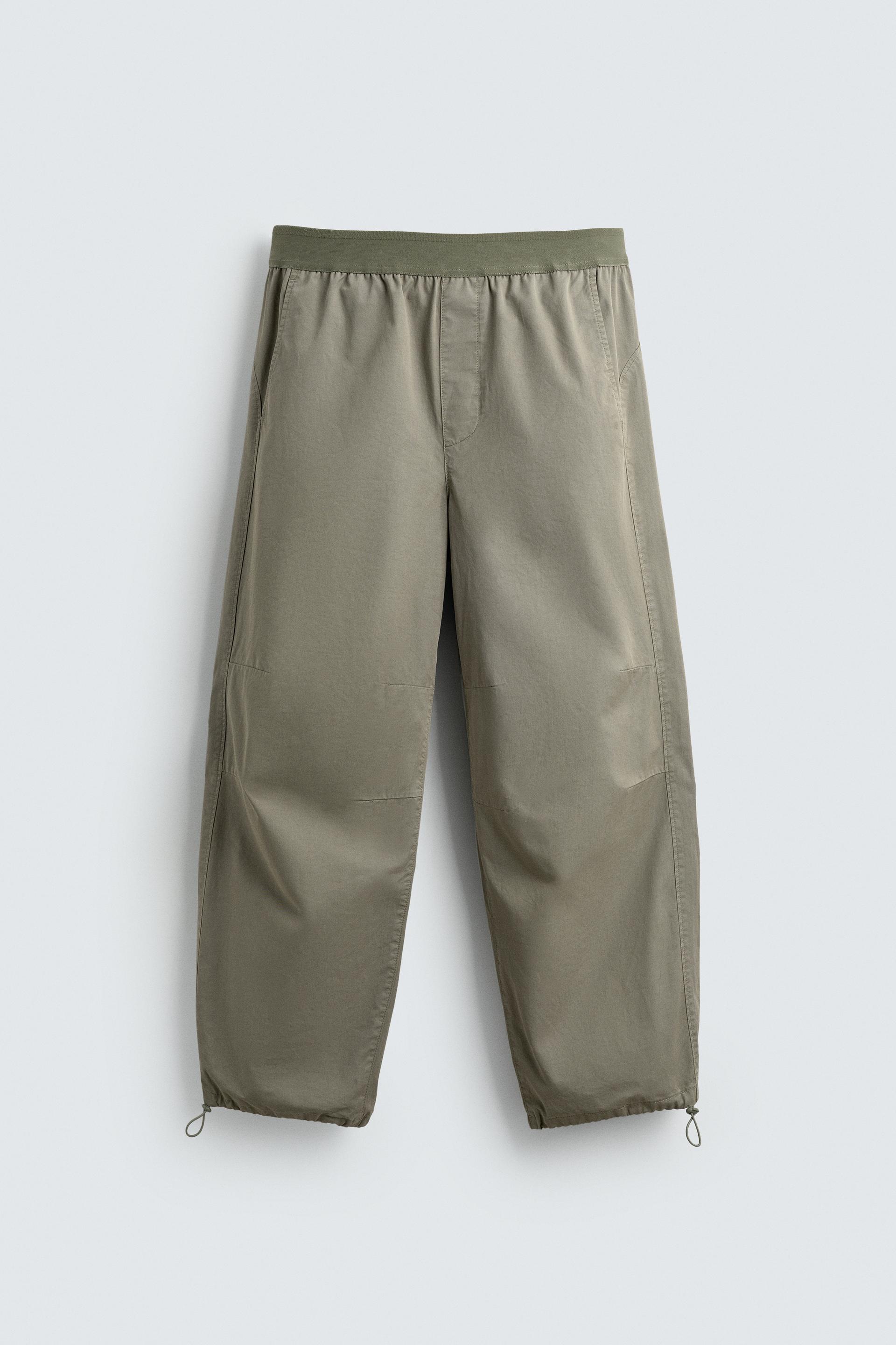 RELAXED FIT PARACHUTE PANTS by ZARA