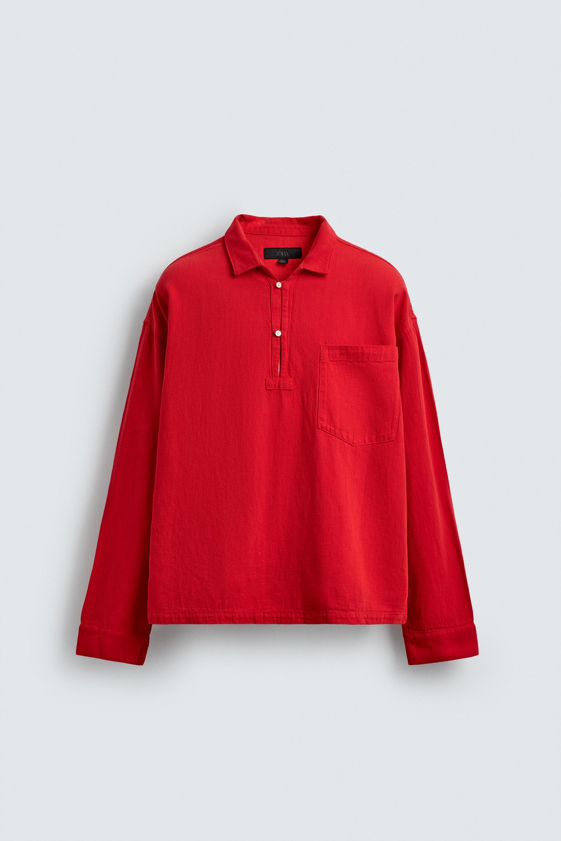 RELAXED FIT POLO SHIRT by ZARA