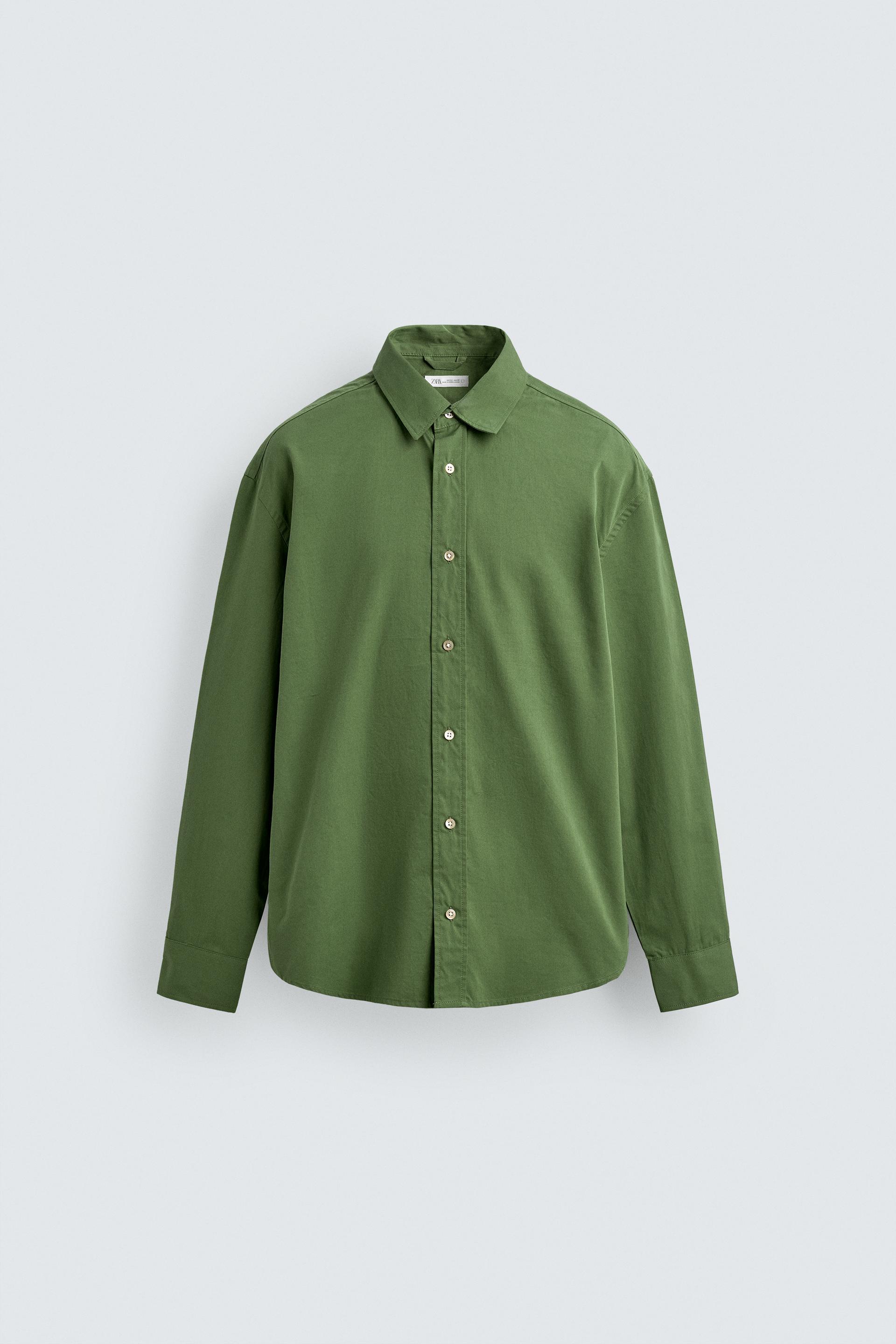 RELAXED FIT POPLIN SHIRT by ZARA