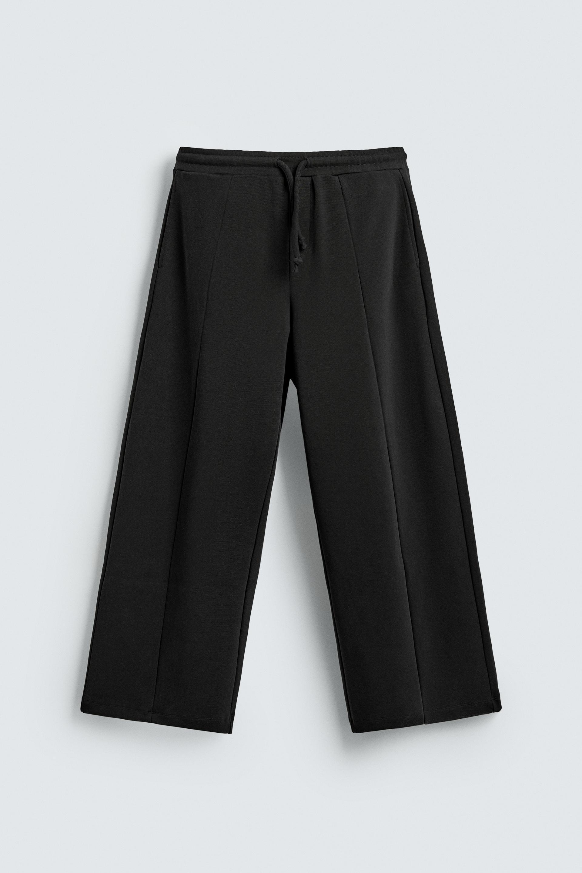 RELAXED FIT SEAMED JOGGING PANTS by ZARA