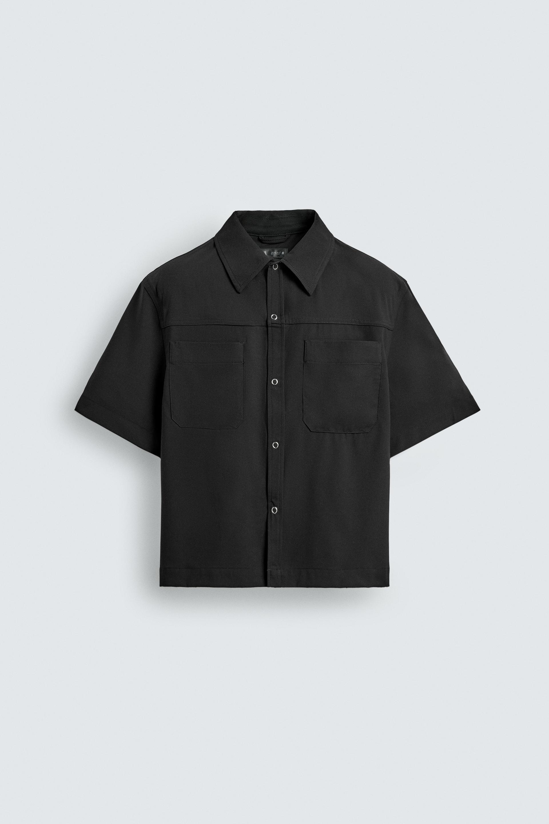 RELAXED FIT TECHNICAL SHIRT by ZARA