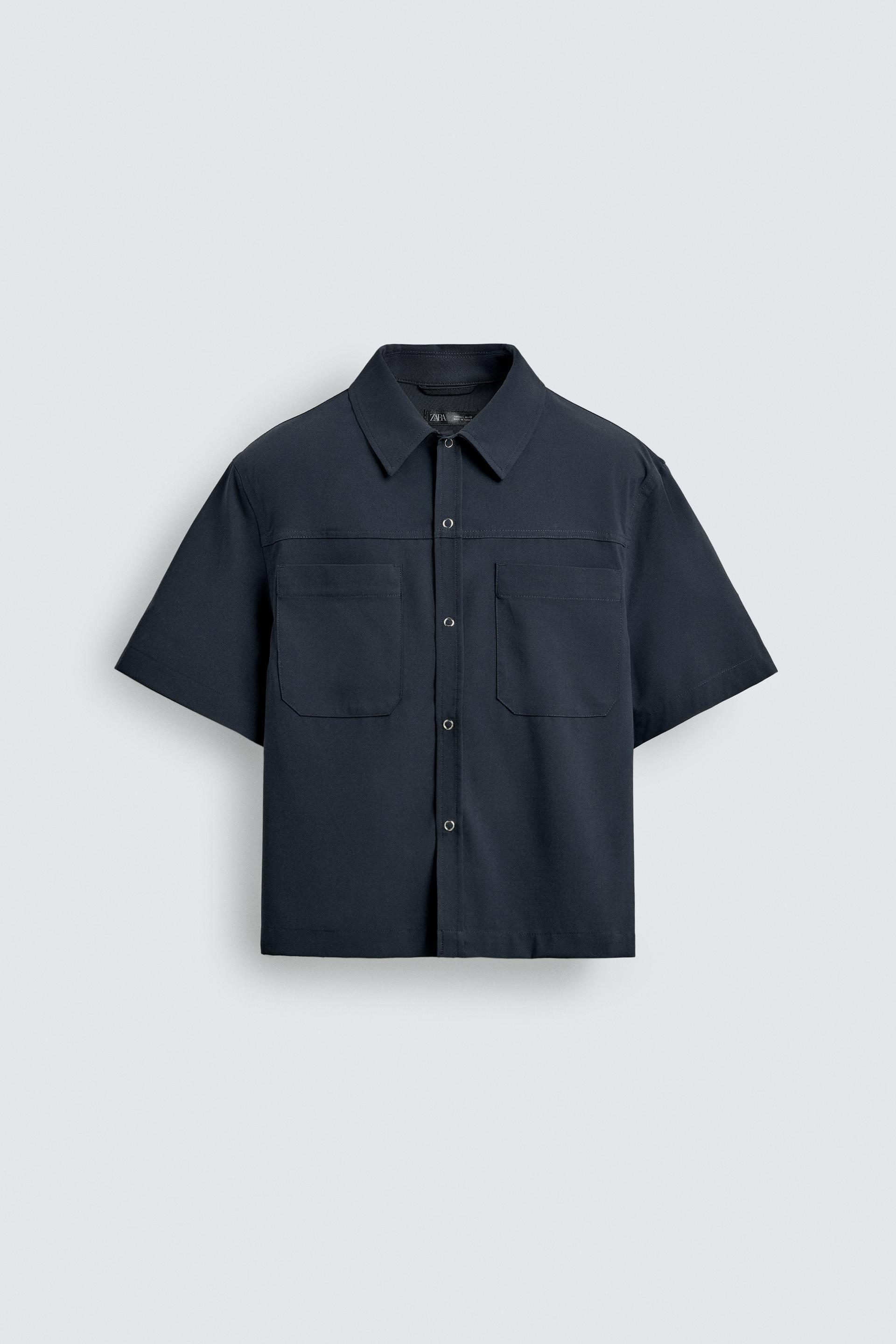 RELAXED FIT TECHNICAL SHIRT by ZARA