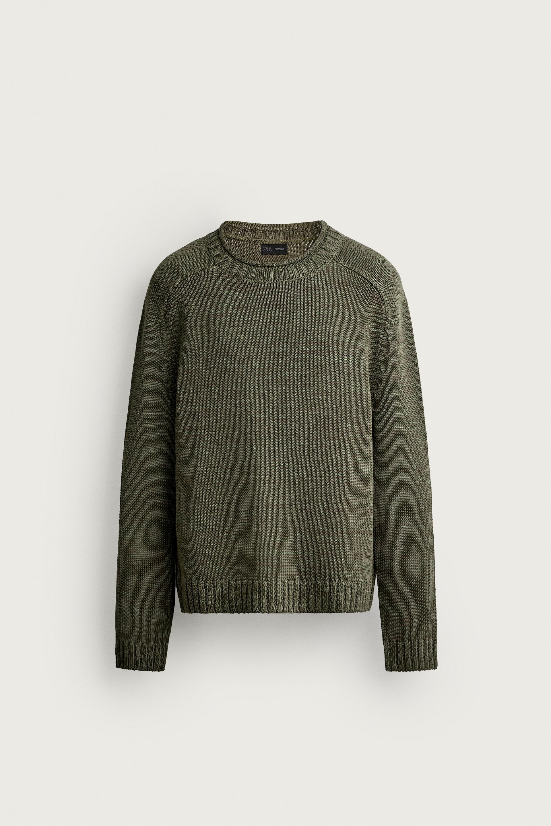RELAXED FIT TEXTURED JUMPER by ZARA