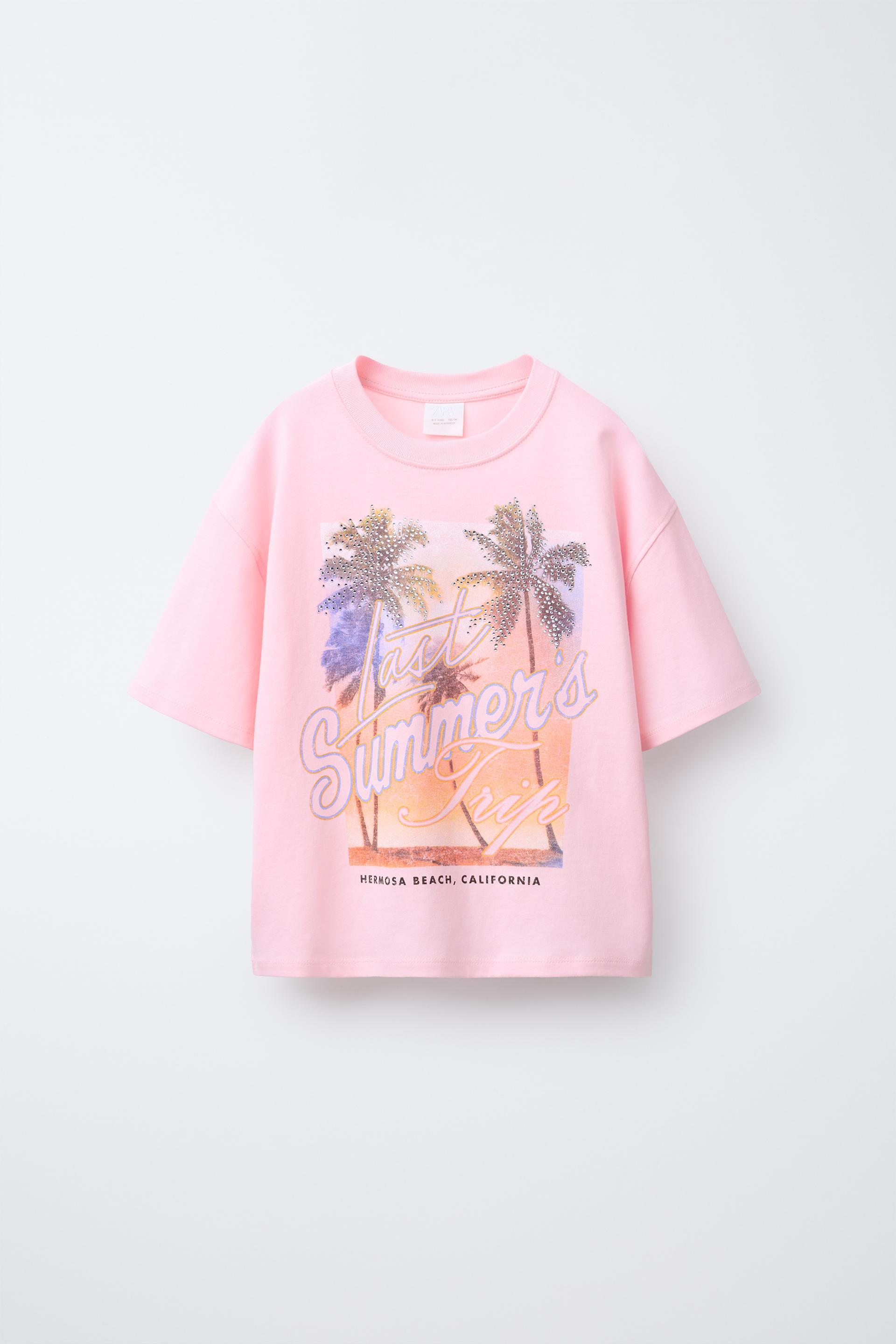 RHINESTONE FESTIVAL T-SHIRT by ZARA