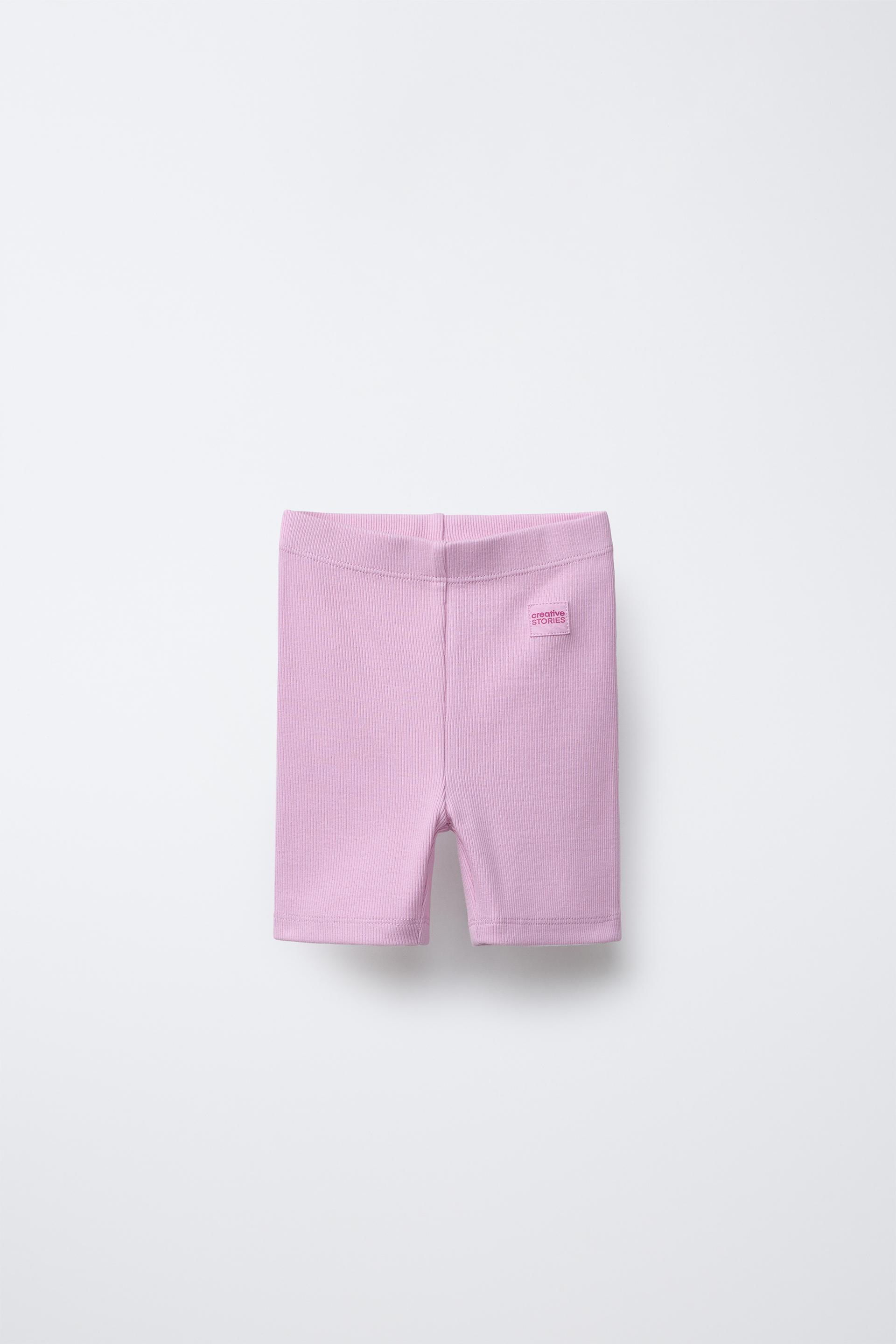 RIB-KNIT BIKE SHORTS by ZARA