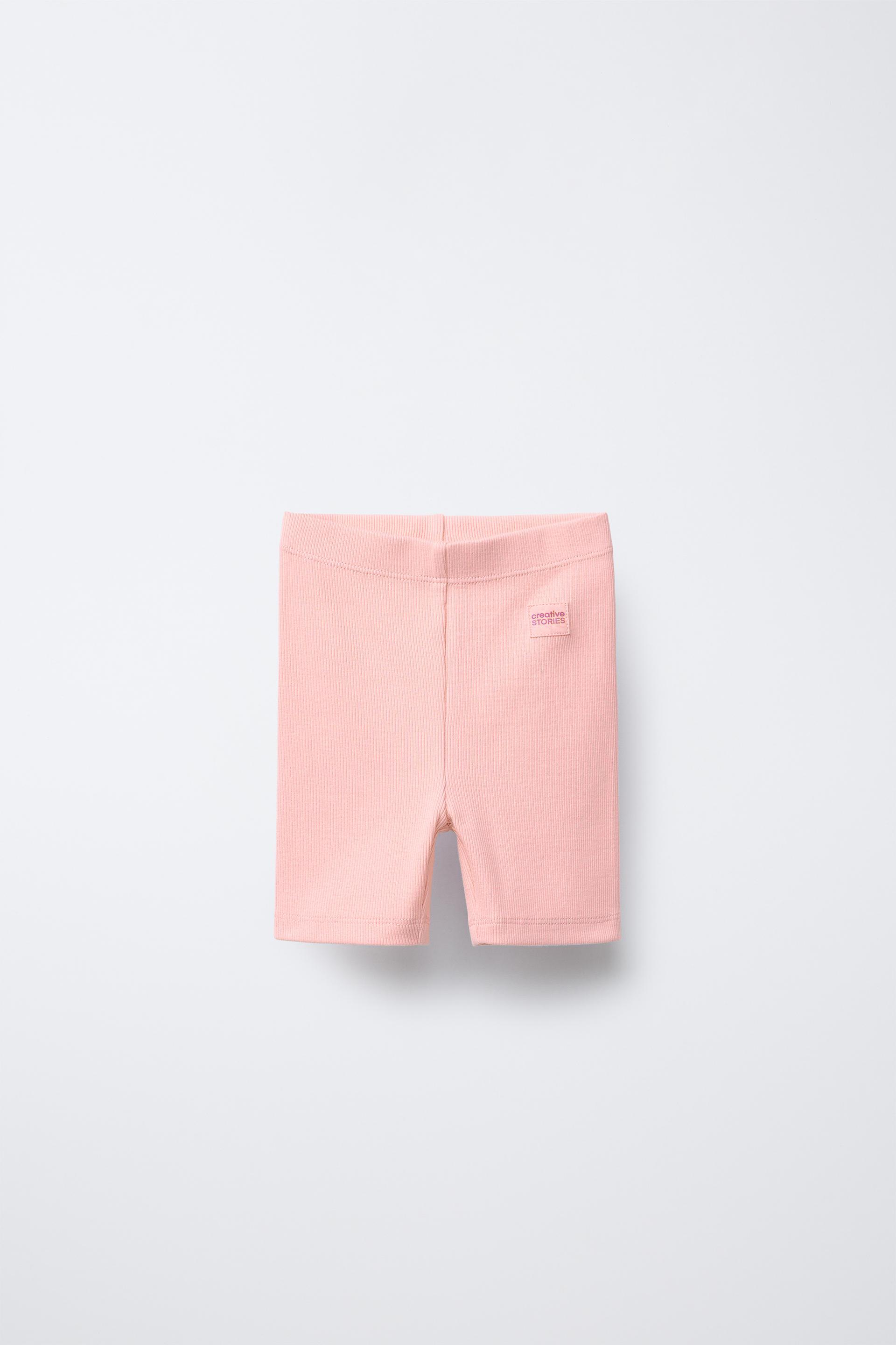 RIB-KNIT BIKE SHORTS by ZARA