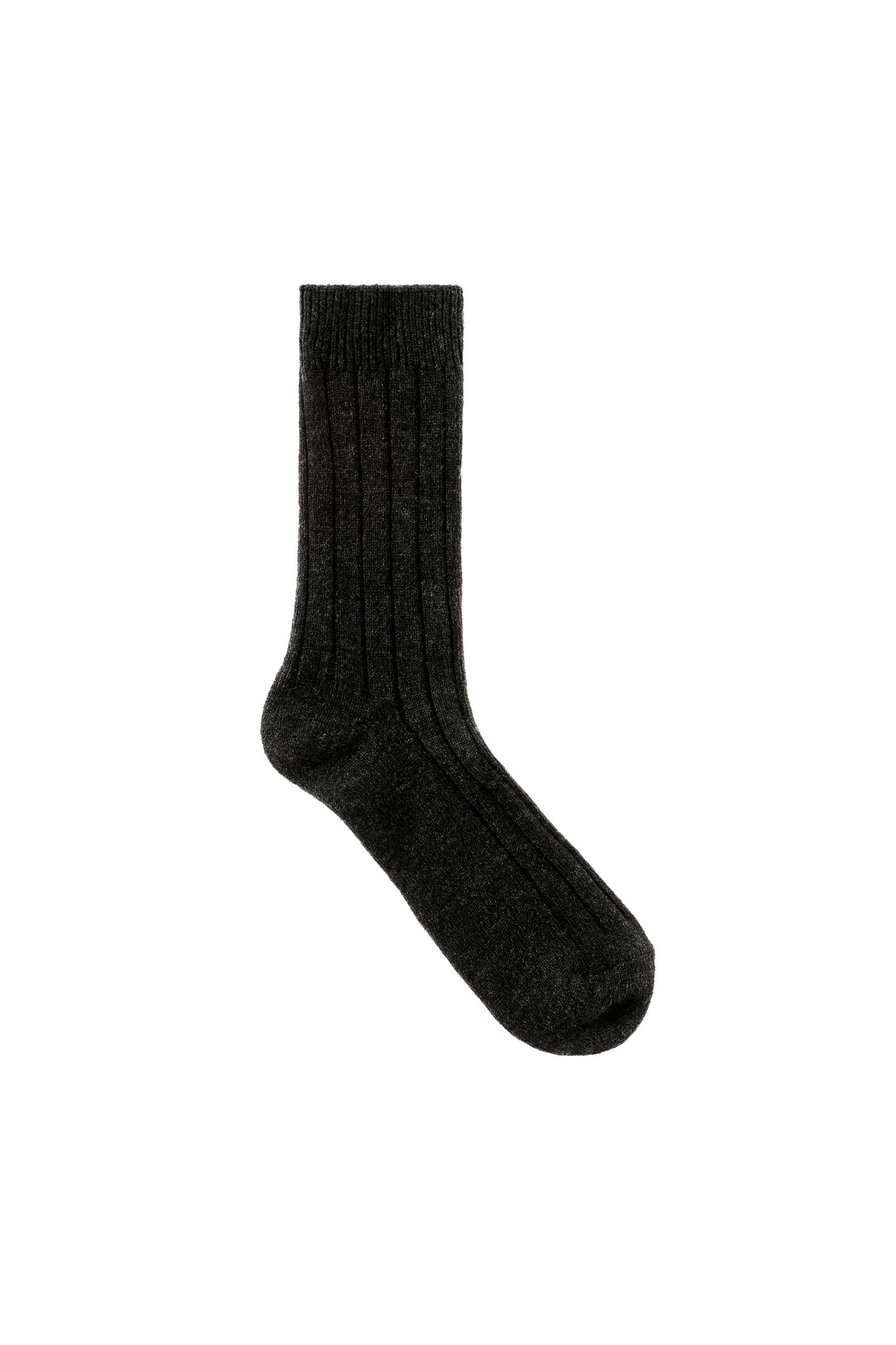 RIB KNIT SOCKS WITH WOOL ORIGINS by ZARA
