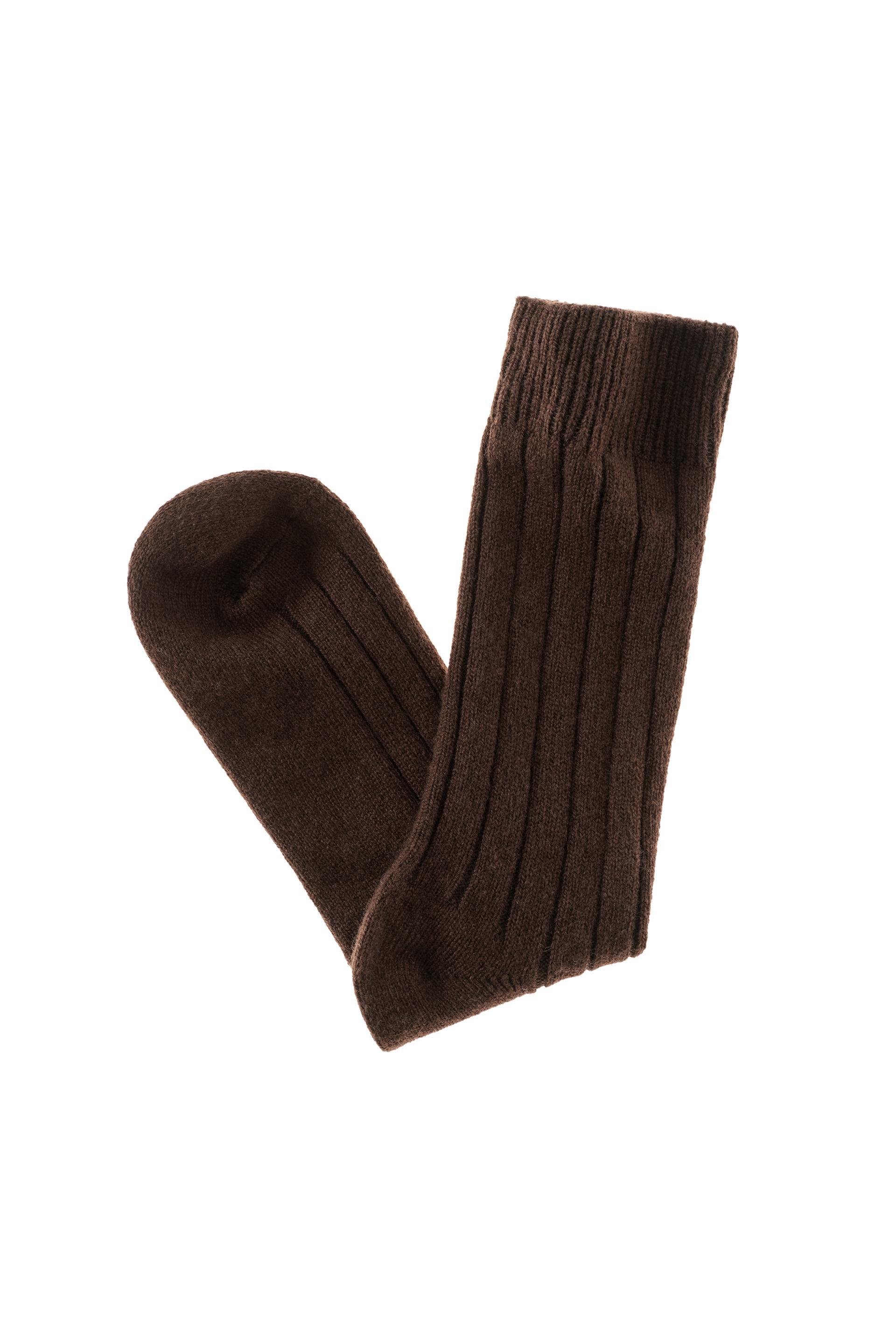 RIB KNIT SOCKS WITH WOOL ORIGINS by ZARA